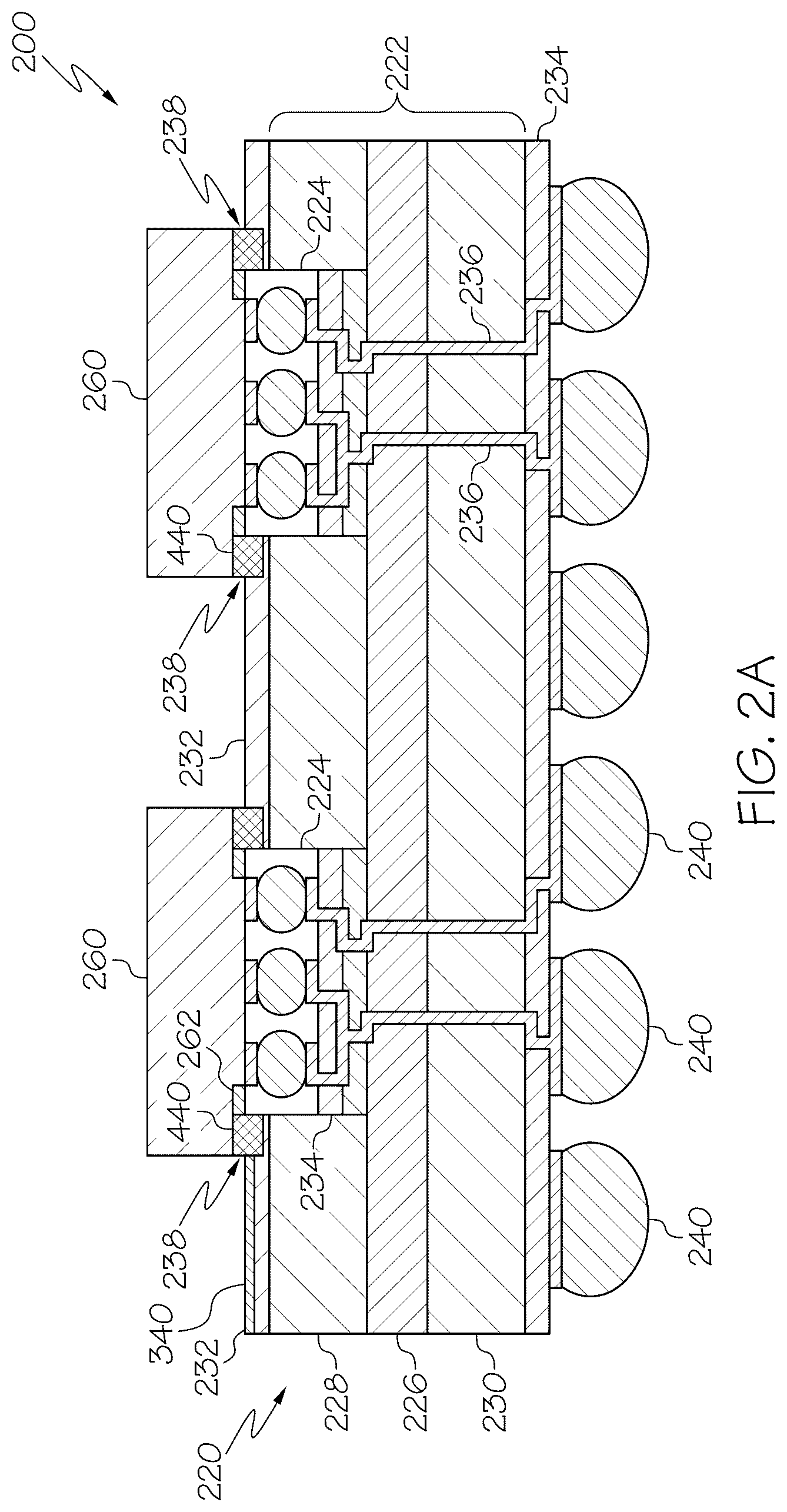 Patent US12326604 Figure 2 – Integrated circuit packages having electrical and optical connectivity and methods of making the same