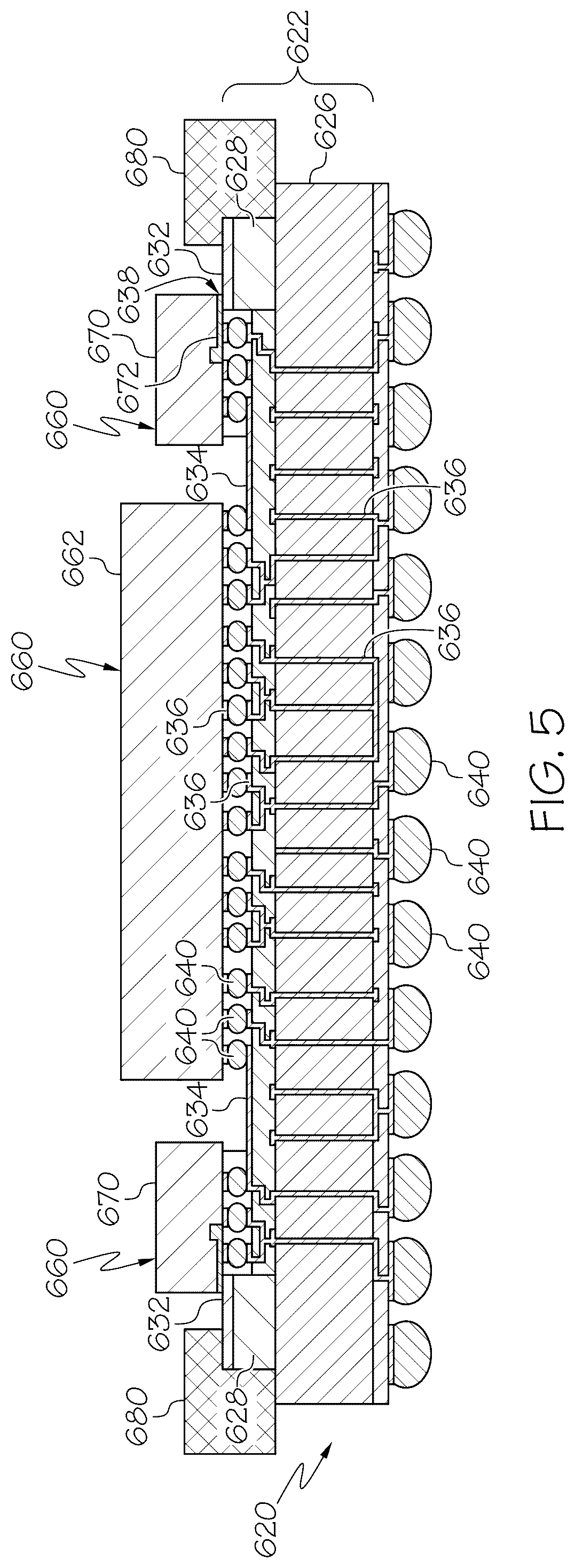 Patent US12326604 Figure 6 – Integrated circuit packages having electrical and optical connectivity and methods of making the same