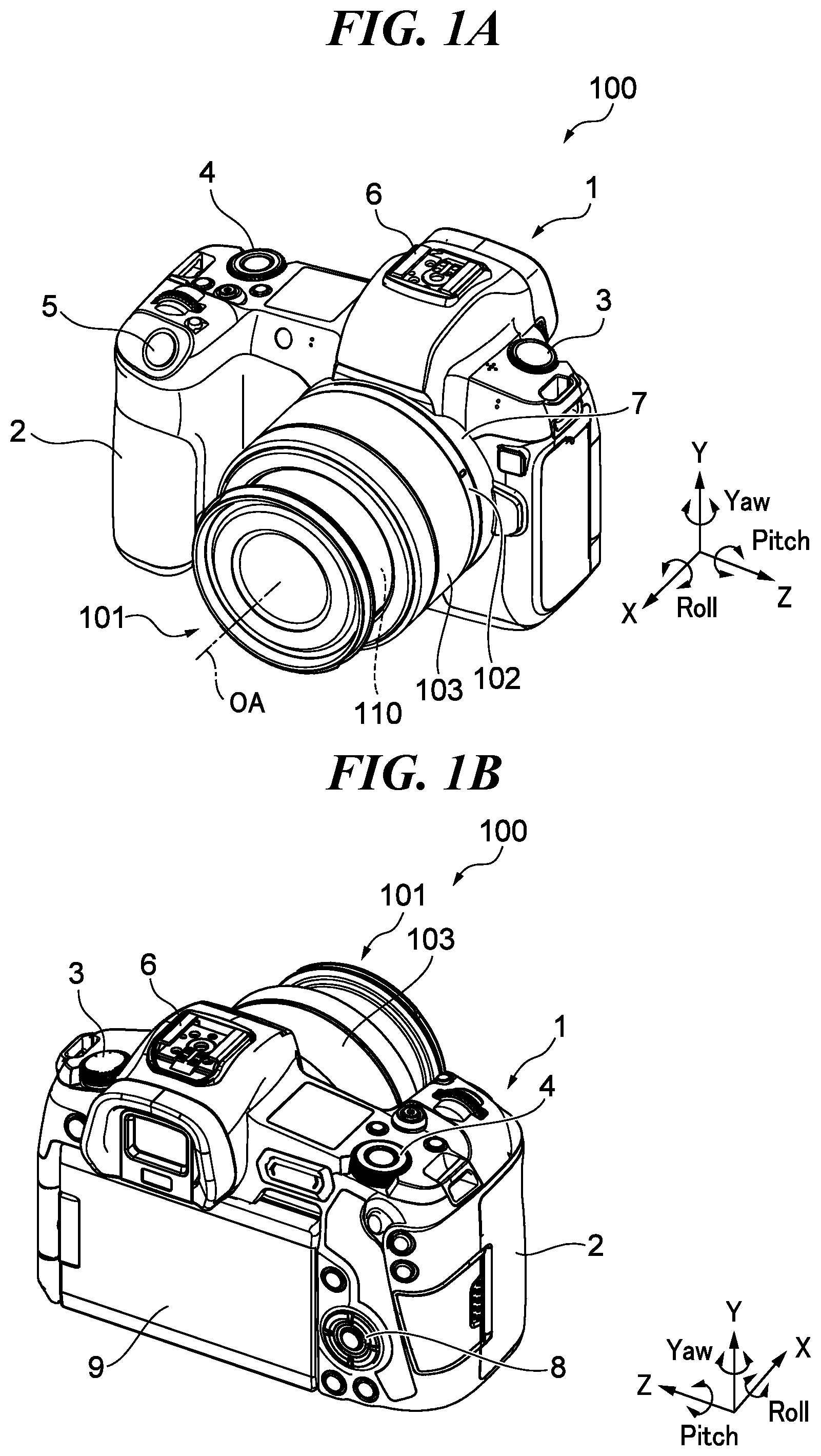 Patent US12326608 Figure 1 – Optical apparatus capable of being miniaturized