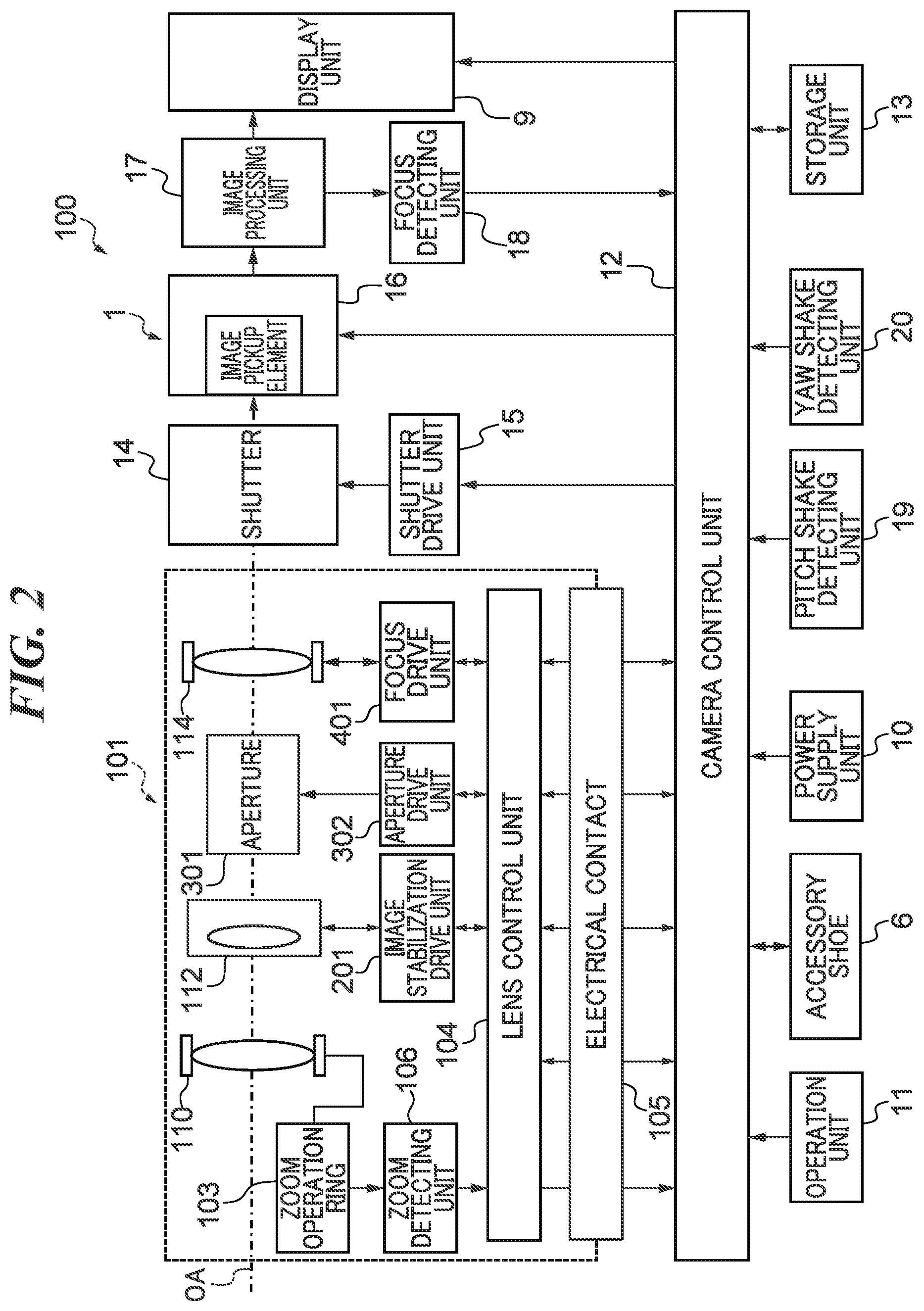 Patent US12326608 Figure 2 – Optical apparatus capable of being miniaturized