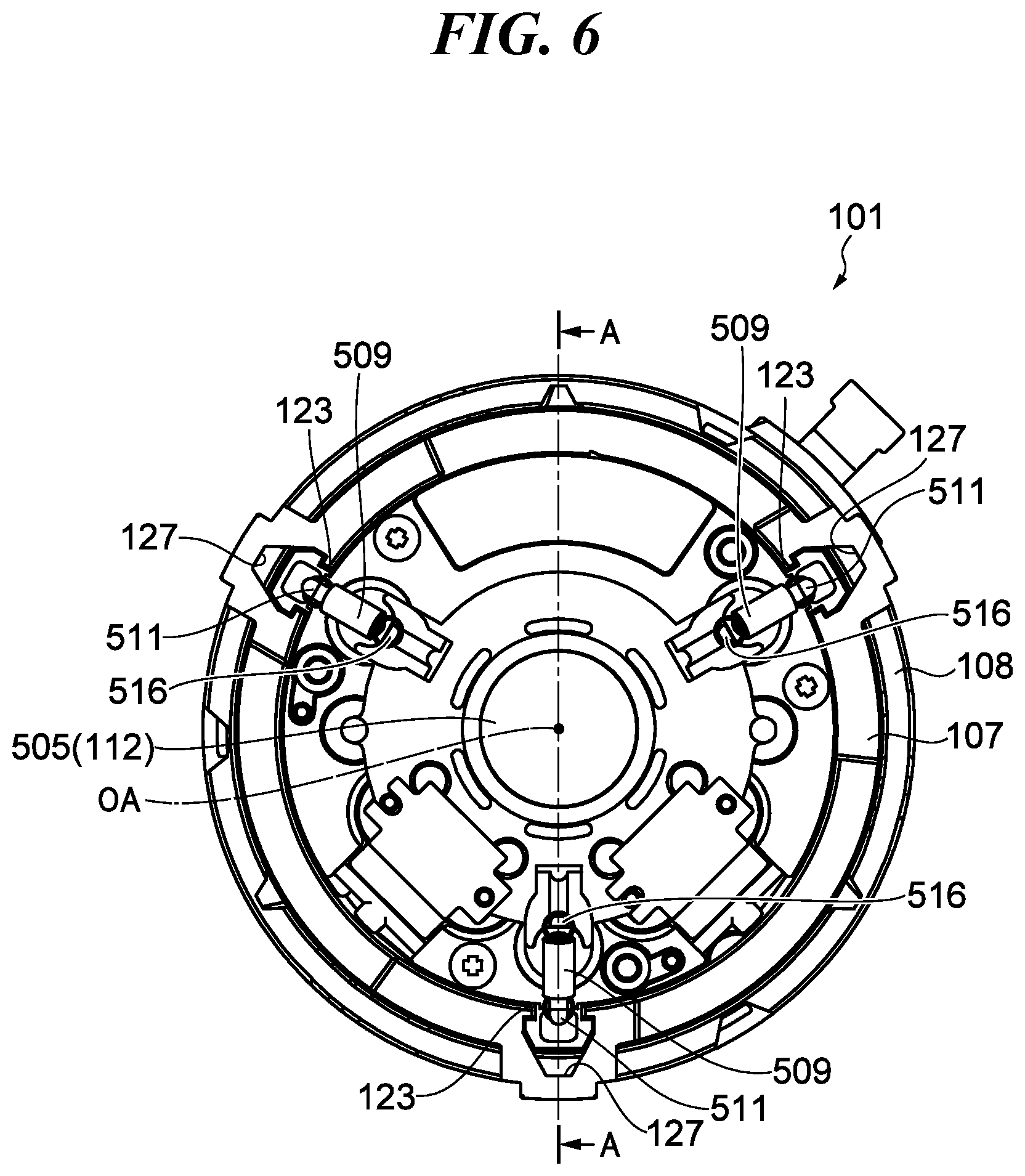 Patent US12326608 Figure 6 – Optical apparatus capable of being miniaturized