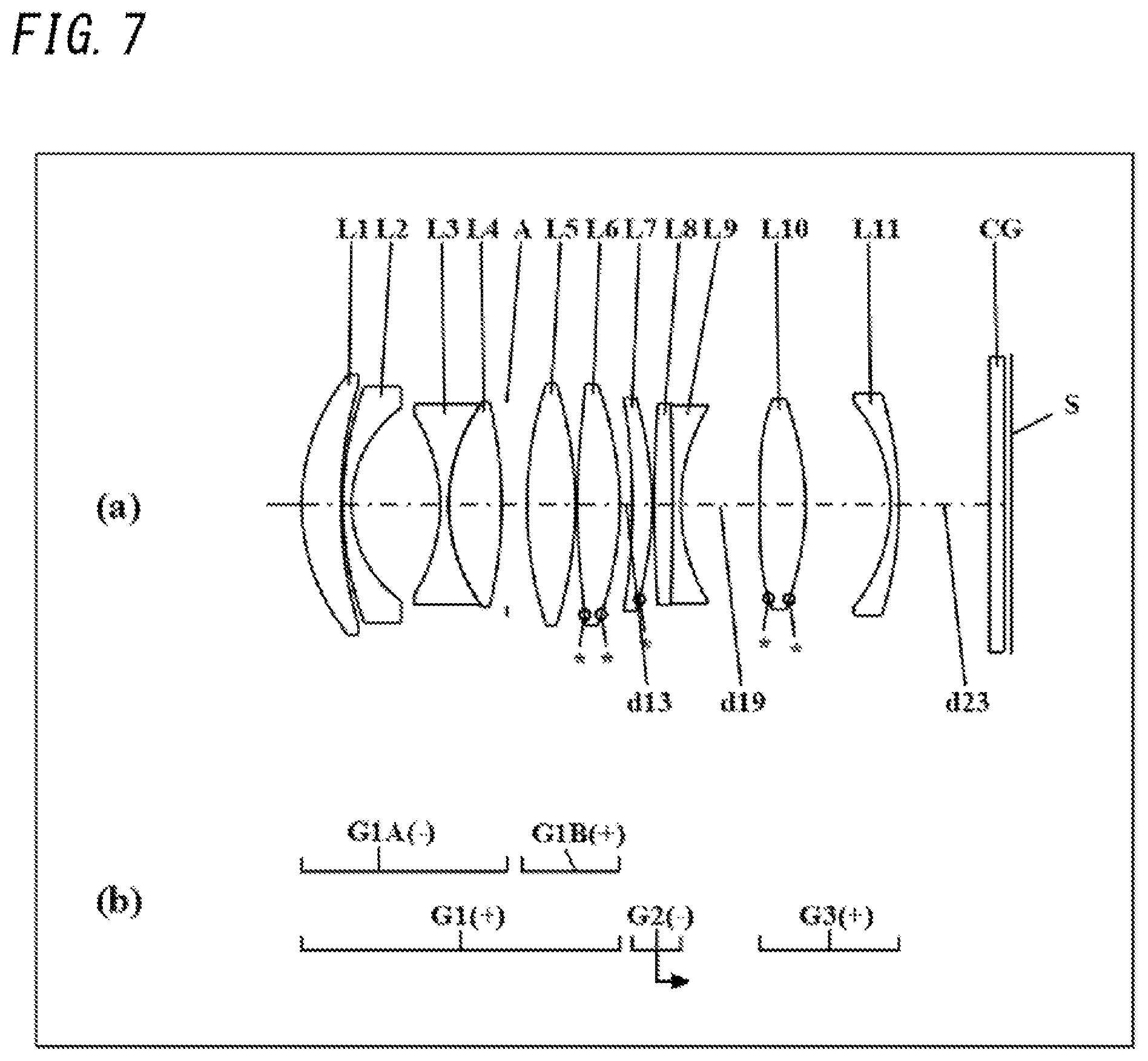Patent US12326610 Figure 7 – Imaging optical system, image capture device, and camera system