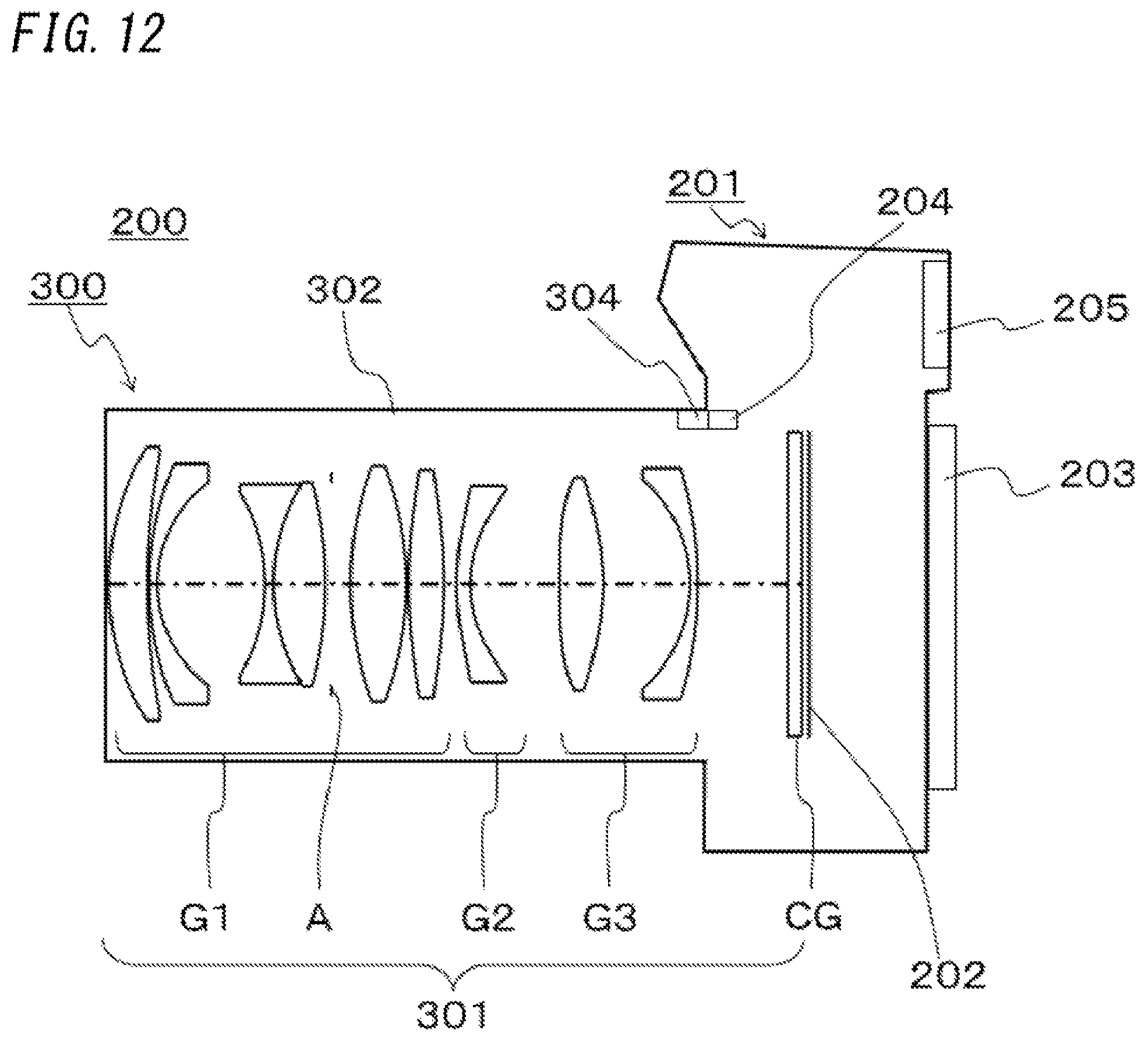 Patent US12326610 Figure 12 – Imaging optical system, image capture device, and camera system