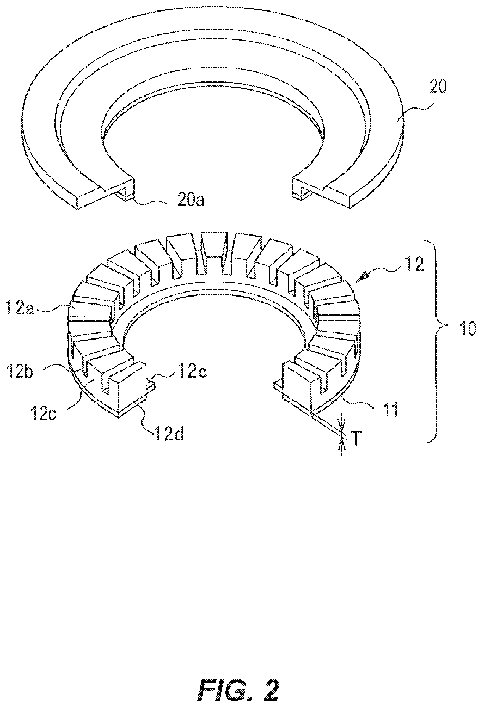 Patent US12326612 Figure 2 – Vibrator and vibration wave motor