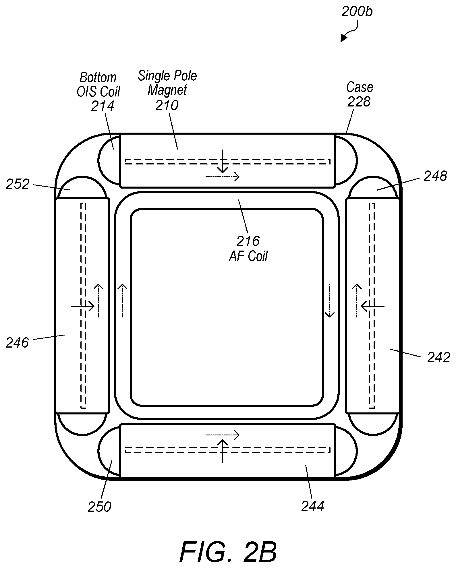 Patent US12326613 Figure 3 – Camera actuator for lens and sensor shifting