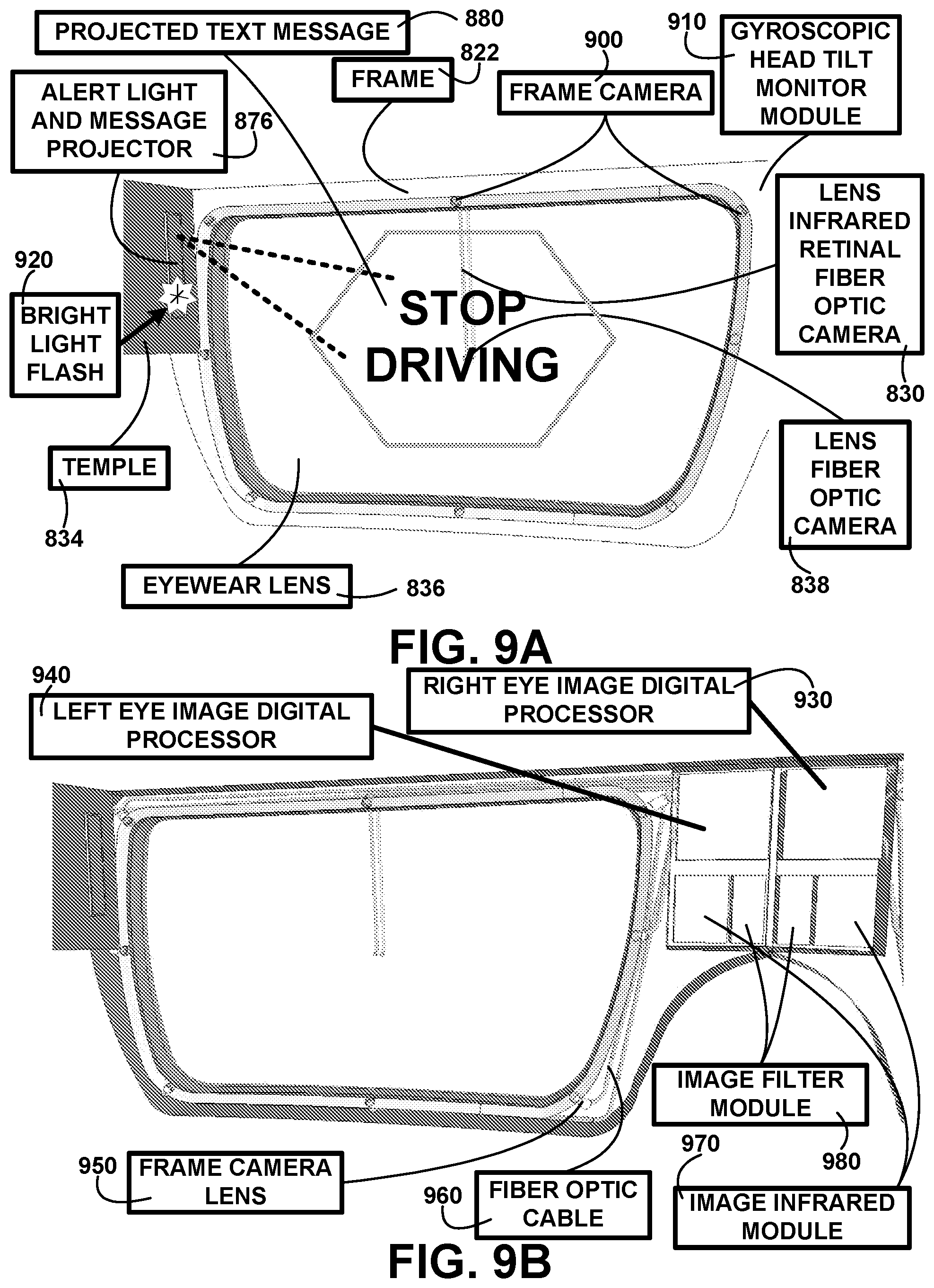 Patent US12326616 Figure 10 – Augmented reality glasses with object recognition