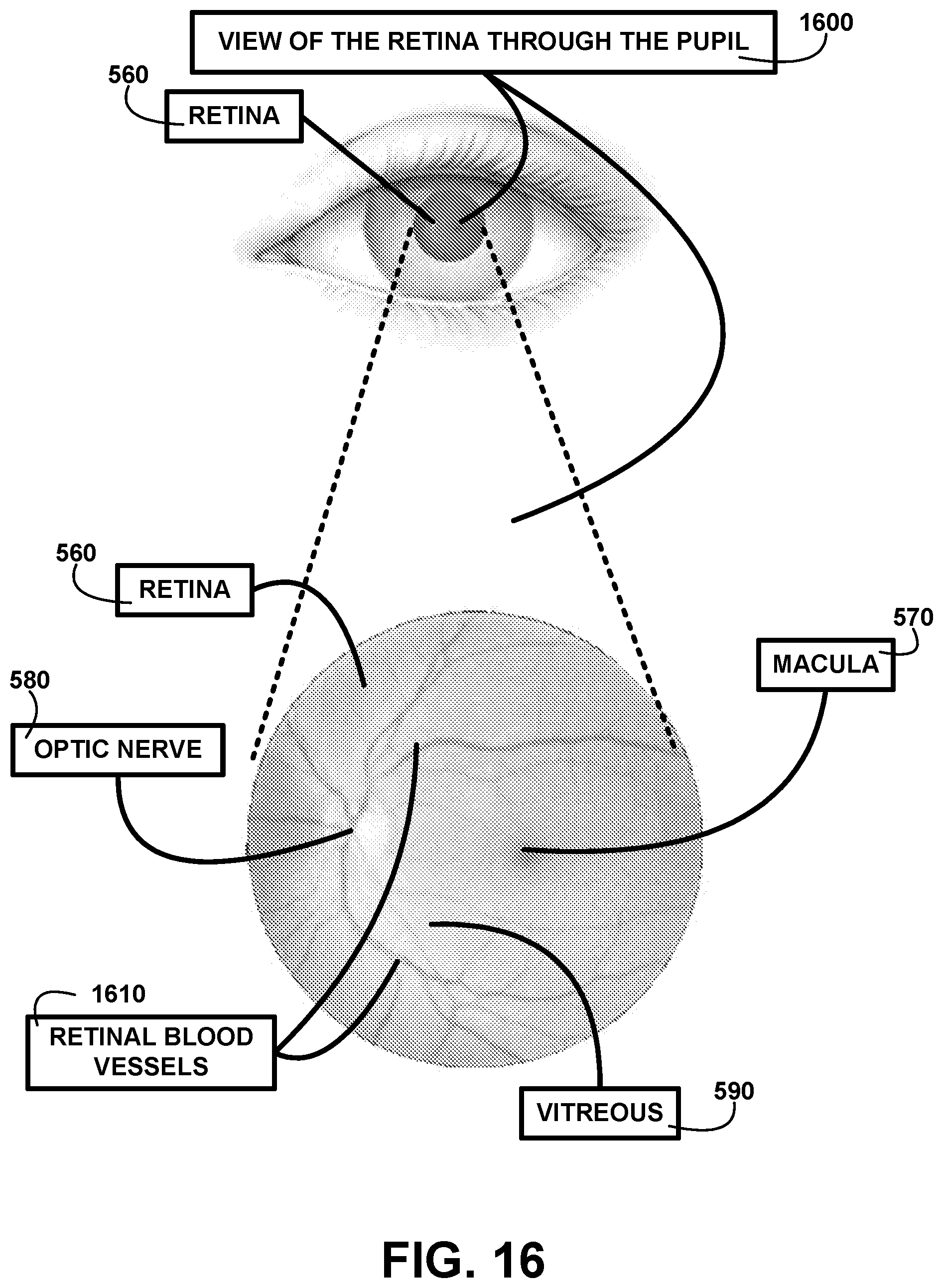 Patent US12326616 Figure 17 – Augmented reality glasses with object recognition