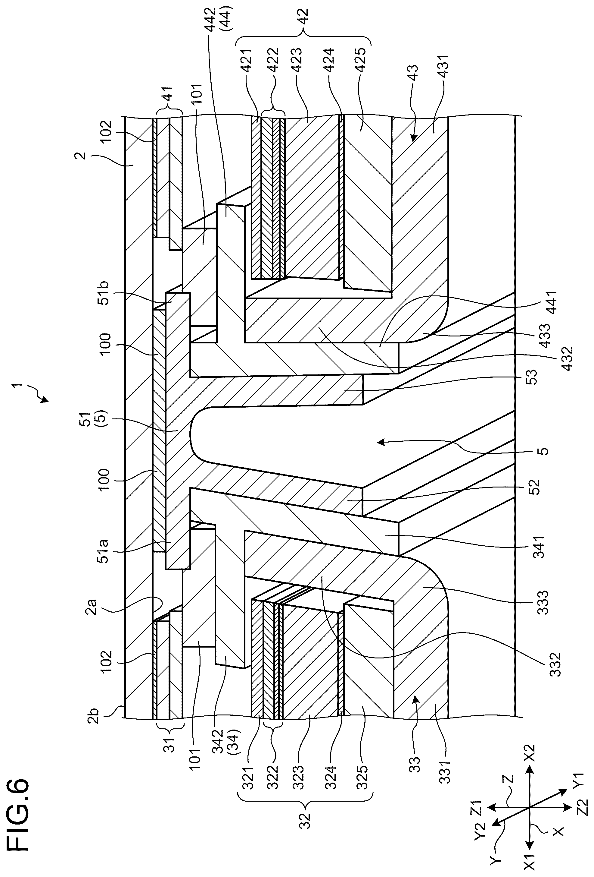 Patent US12326623 Figure 5 – Display device
