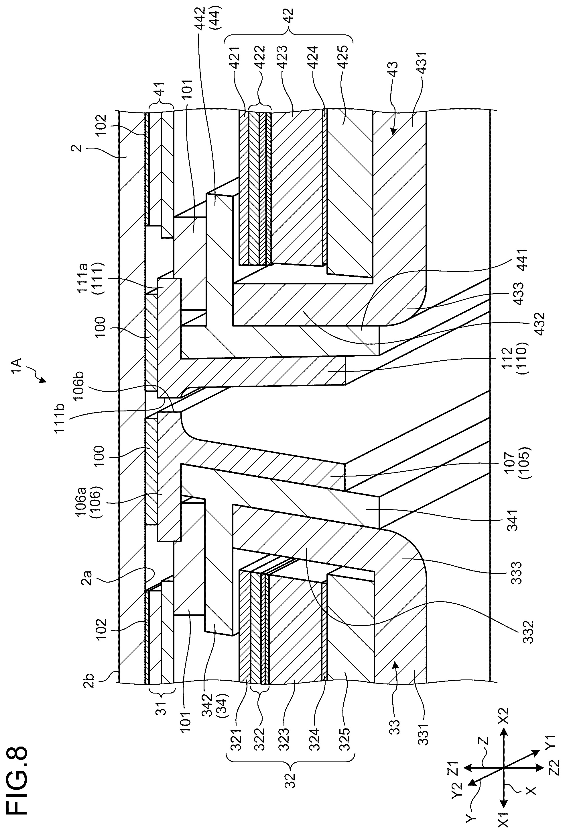 Patent US12326623 Figure 7 – Display device