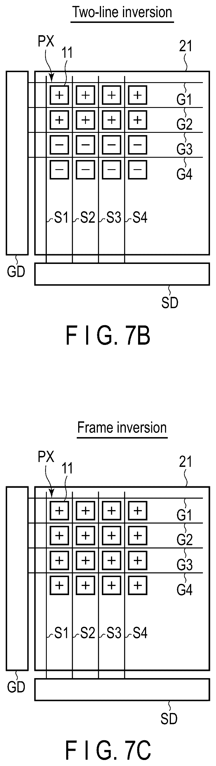 Patent US12326624 Figure 7 – Display device