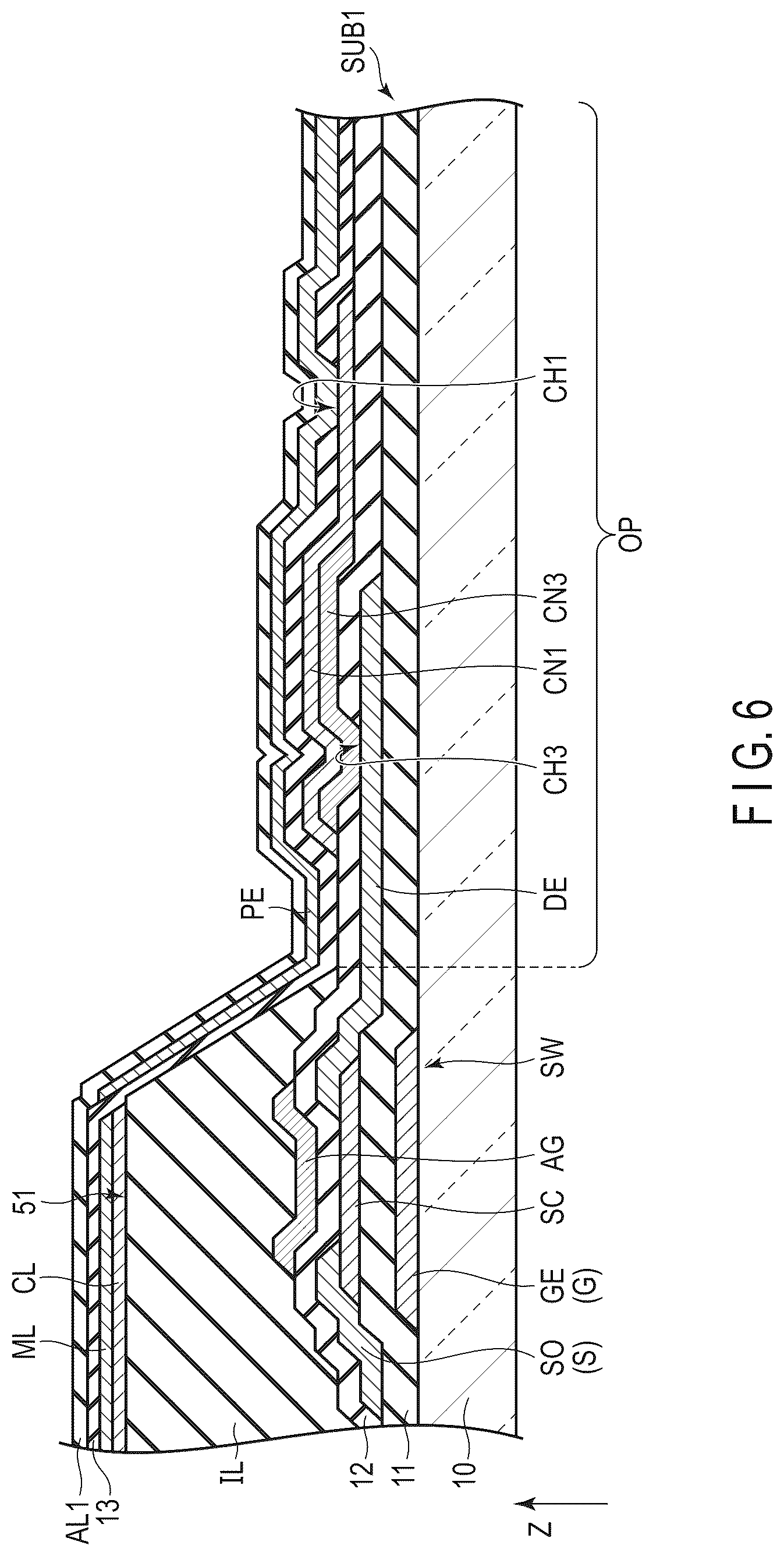 Patent US12326628 Figure 6 – Display device