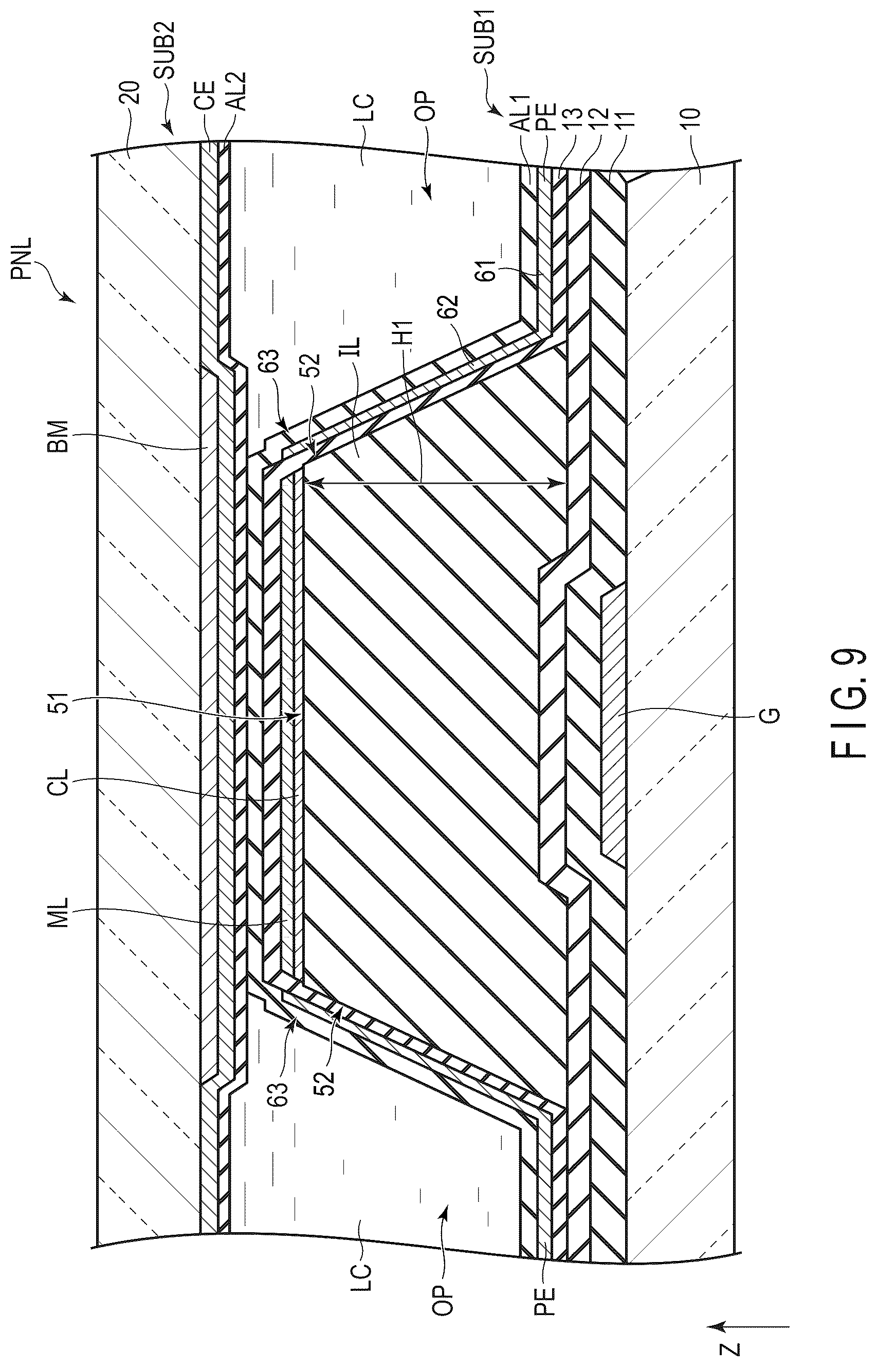 Patent US12326628 Figure 9 – Display device