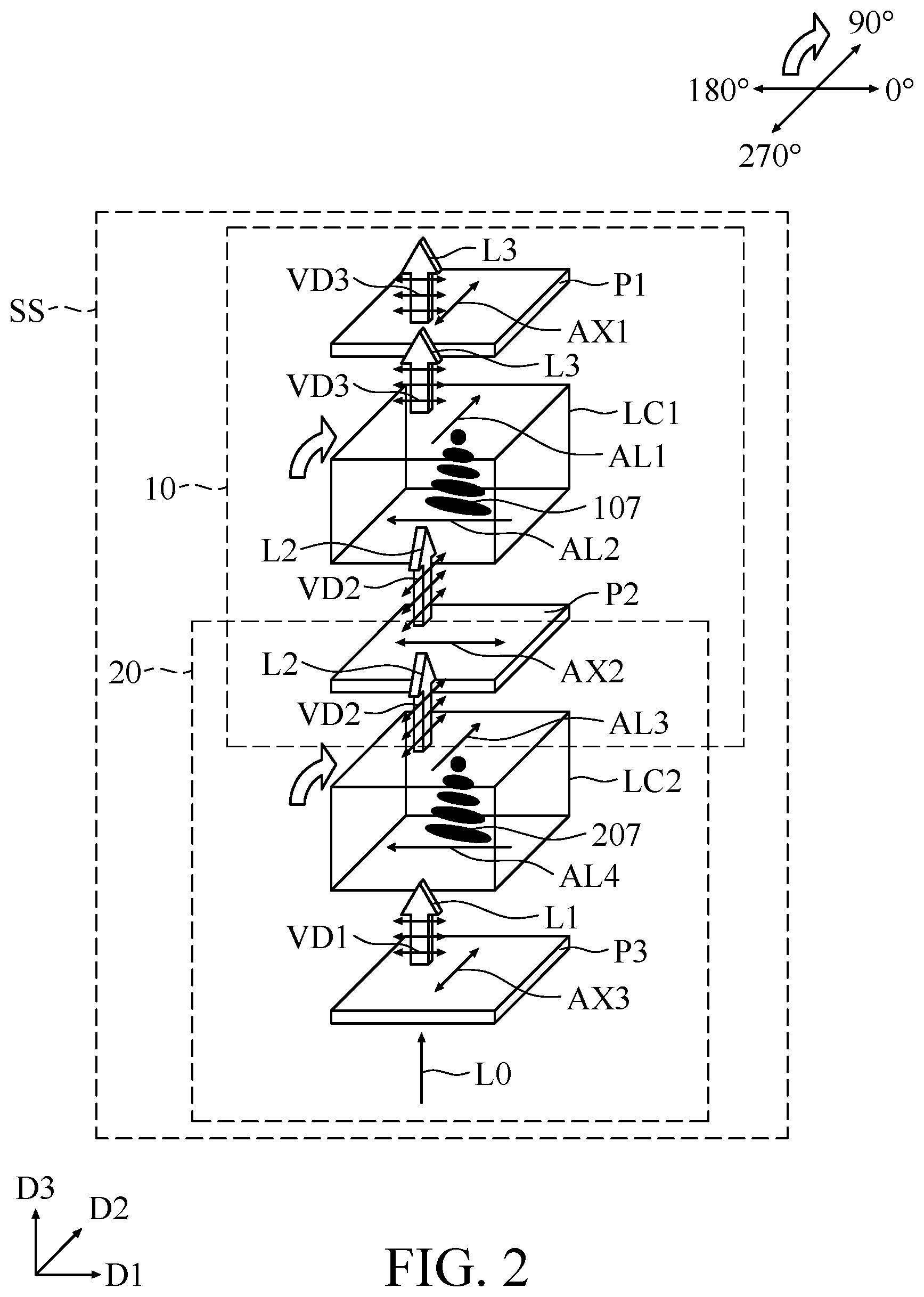 Patent US12326629 Figure 2 – Electronic device