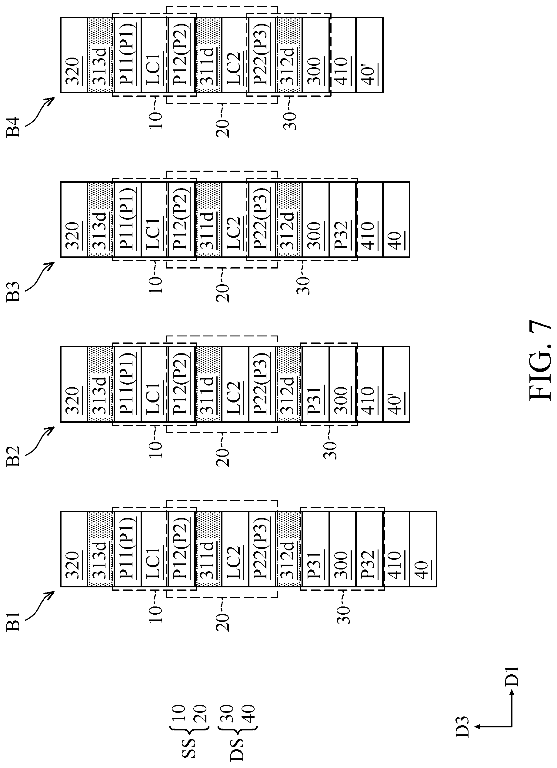 Patent US12326629 Figure 7 – Electronic device