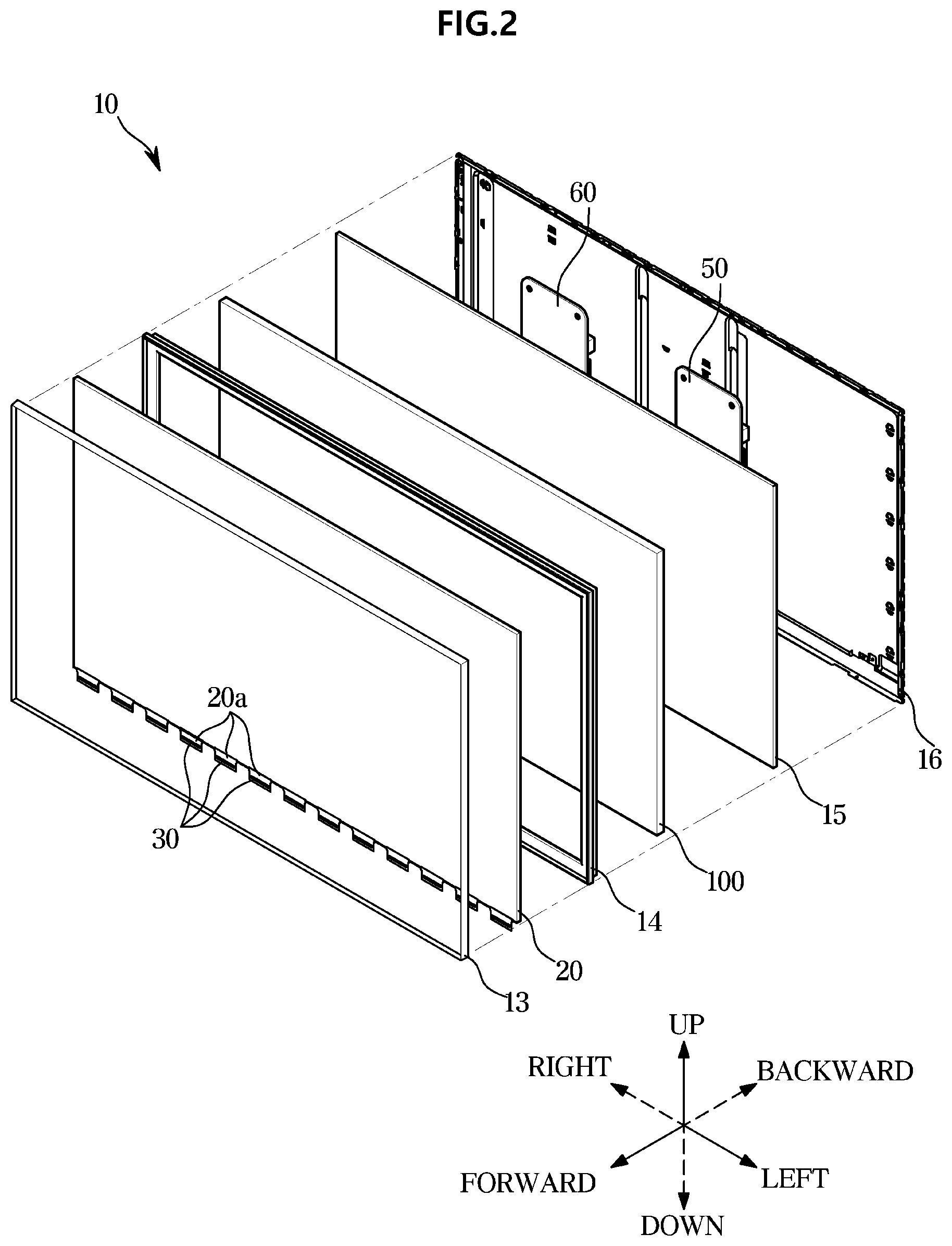 Patent US12326630 Figure 2 – Display apparatus and light source apparatus thereof