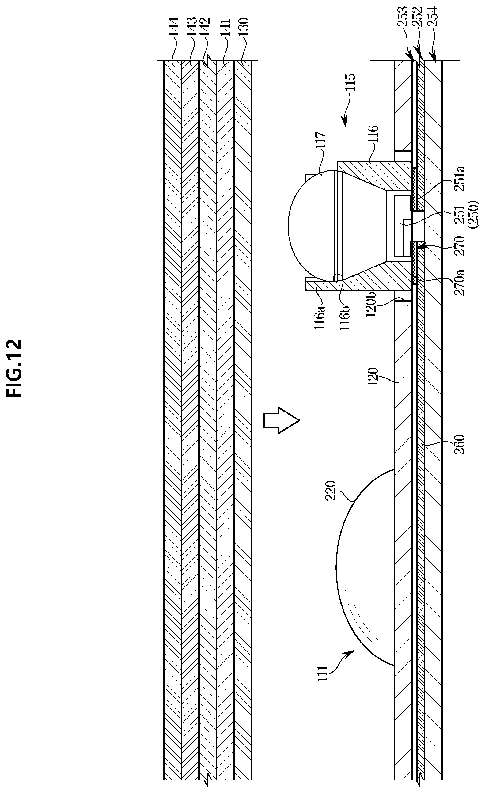 Patent US12326630 Figure 12 – Display apparatus and light source apparatus thereof