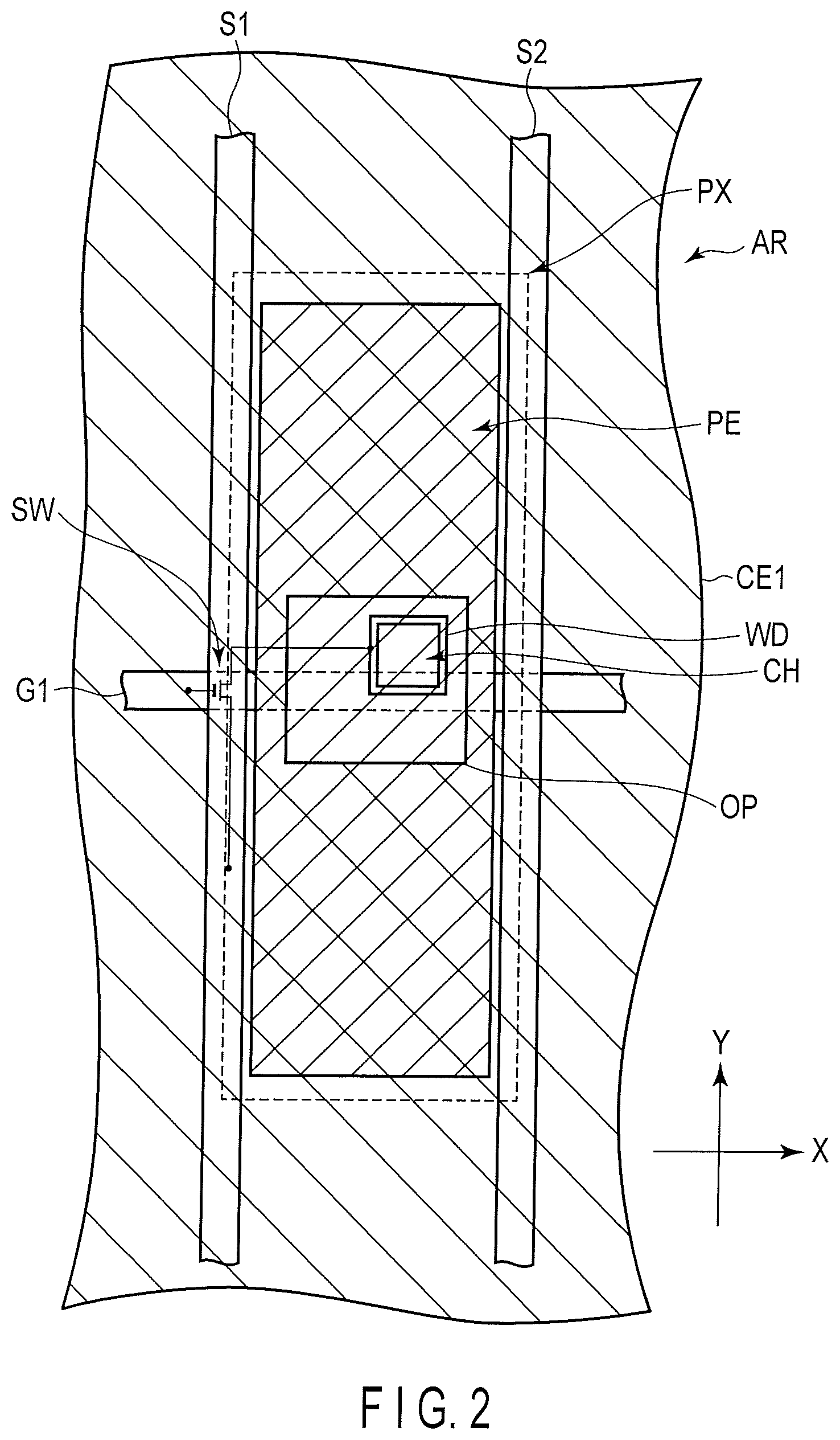 Patent US12326634 Figure 2 – Liquid crystal display device with sealant in contact with inorganic alignment films