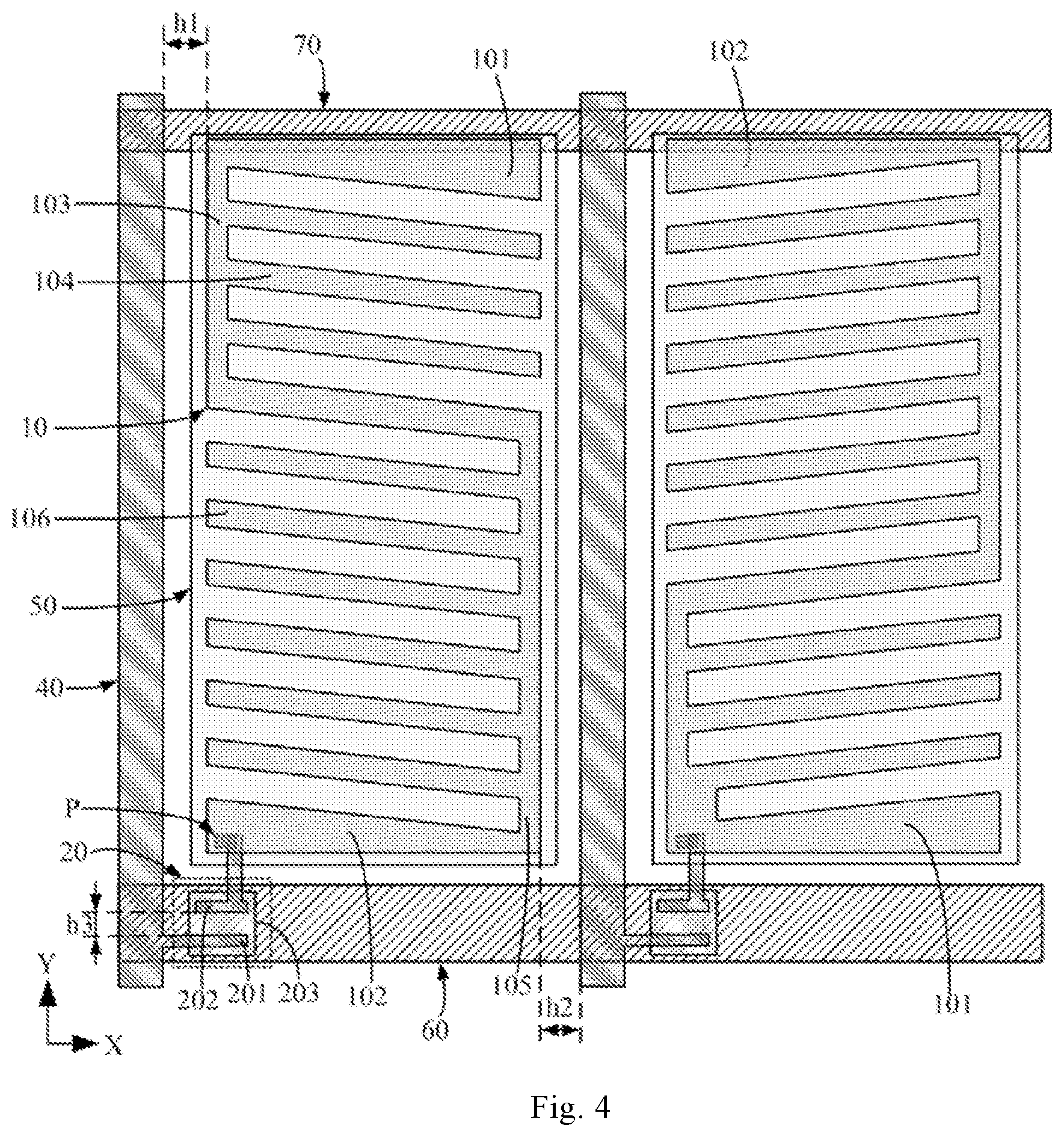 Patent US12326638 Figure 4 – Pixel electrode, array substrate and display device
