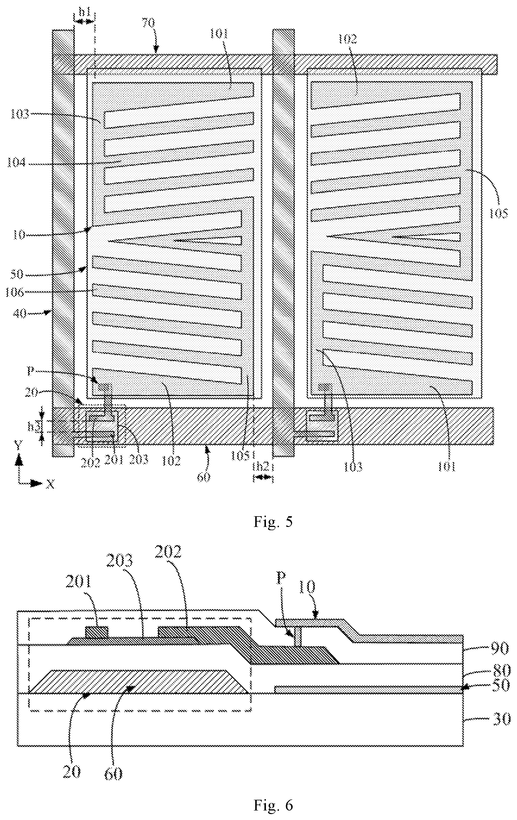 Patent US12326638 Figure 5 – Pixel electrode, array substrate and display device