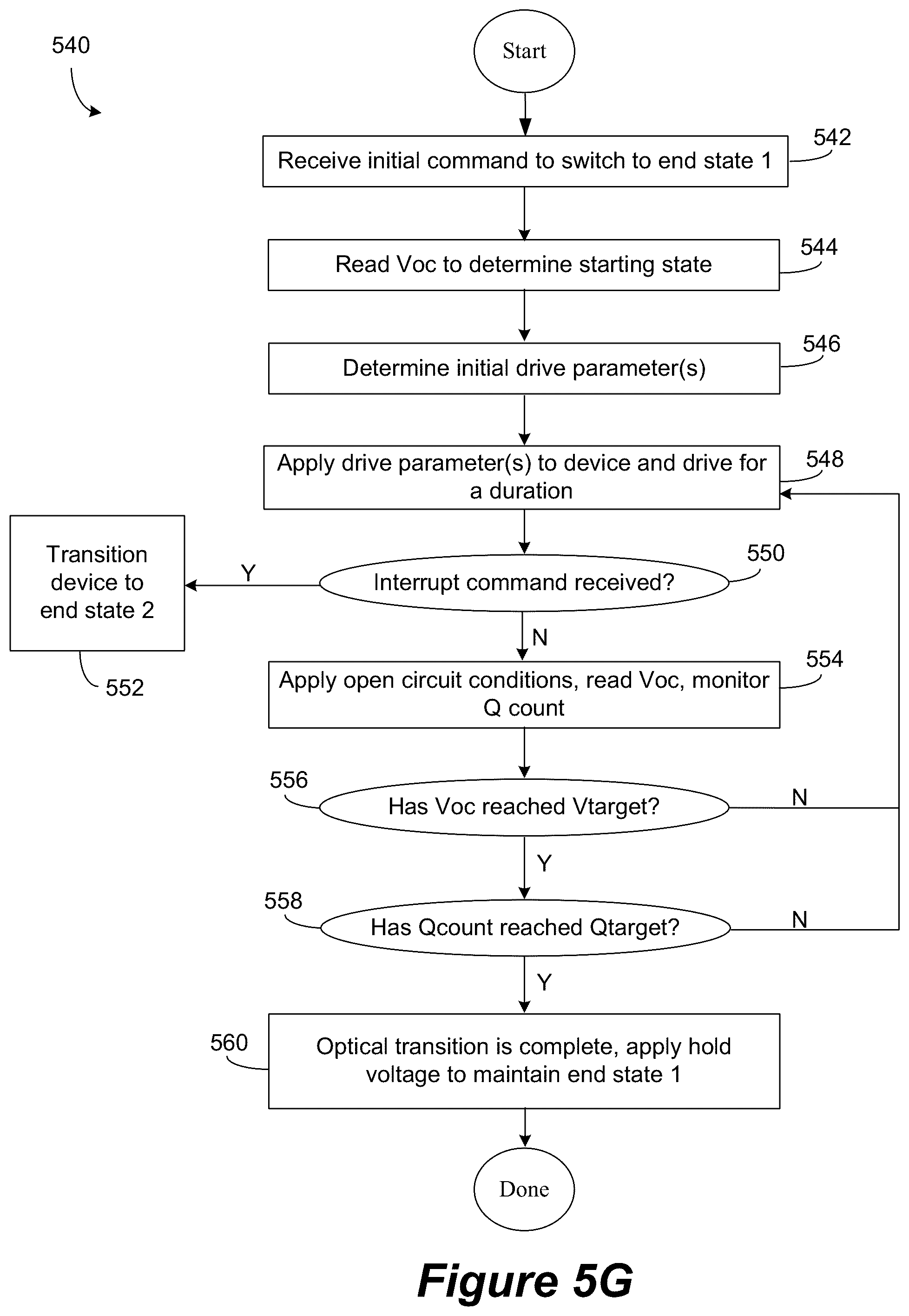 Patent US12326640 Figure 13 – Controlling transitions in optically switchable devices