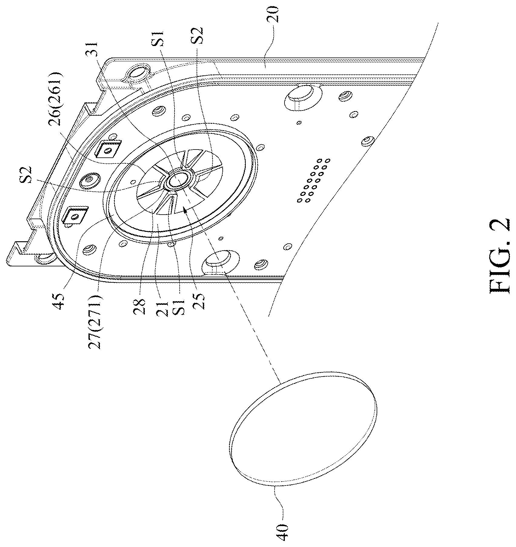 Patent US12326648 Figure 2 – Camera device