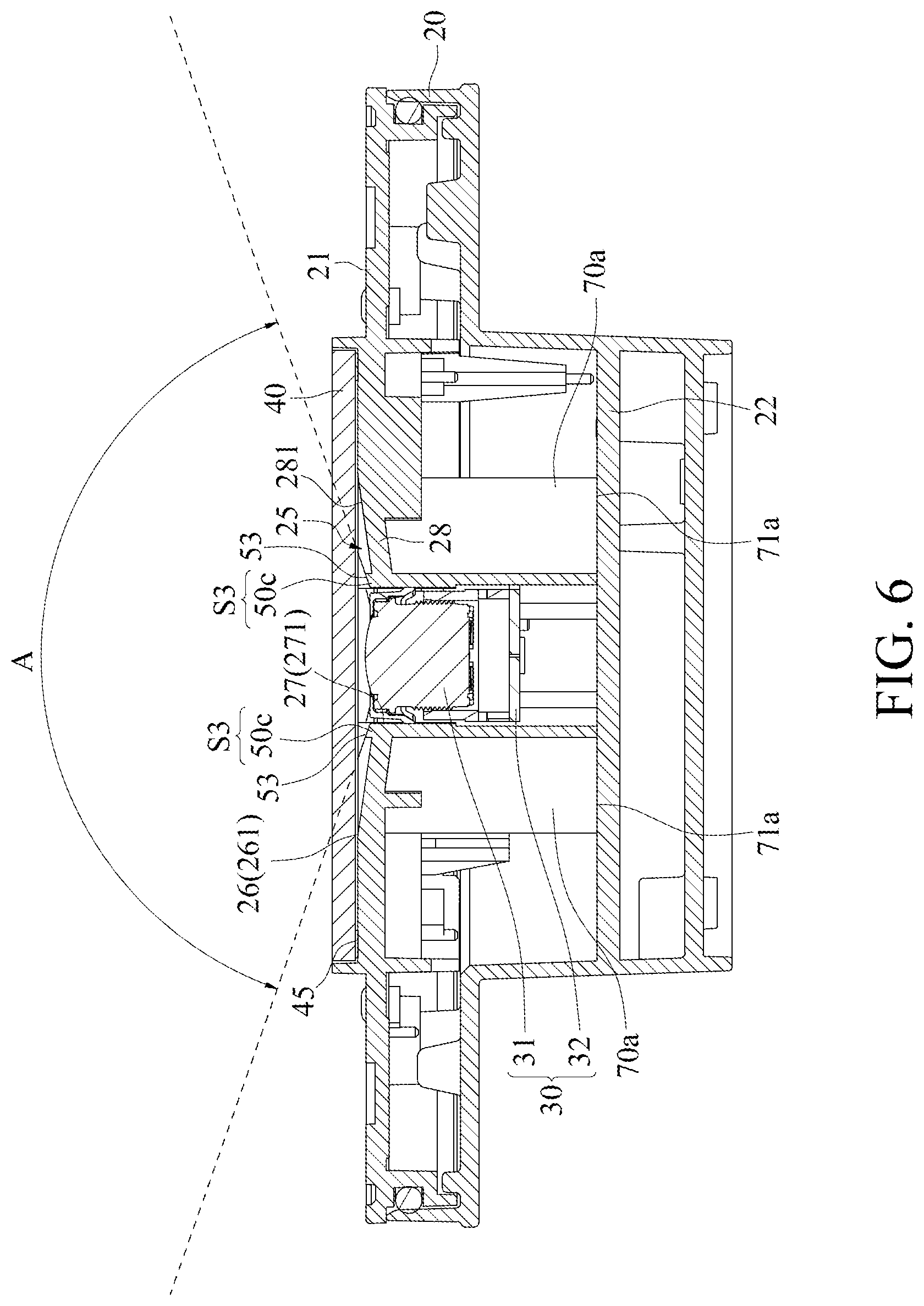 Patent US12326648 Figure 6 – Camera device
