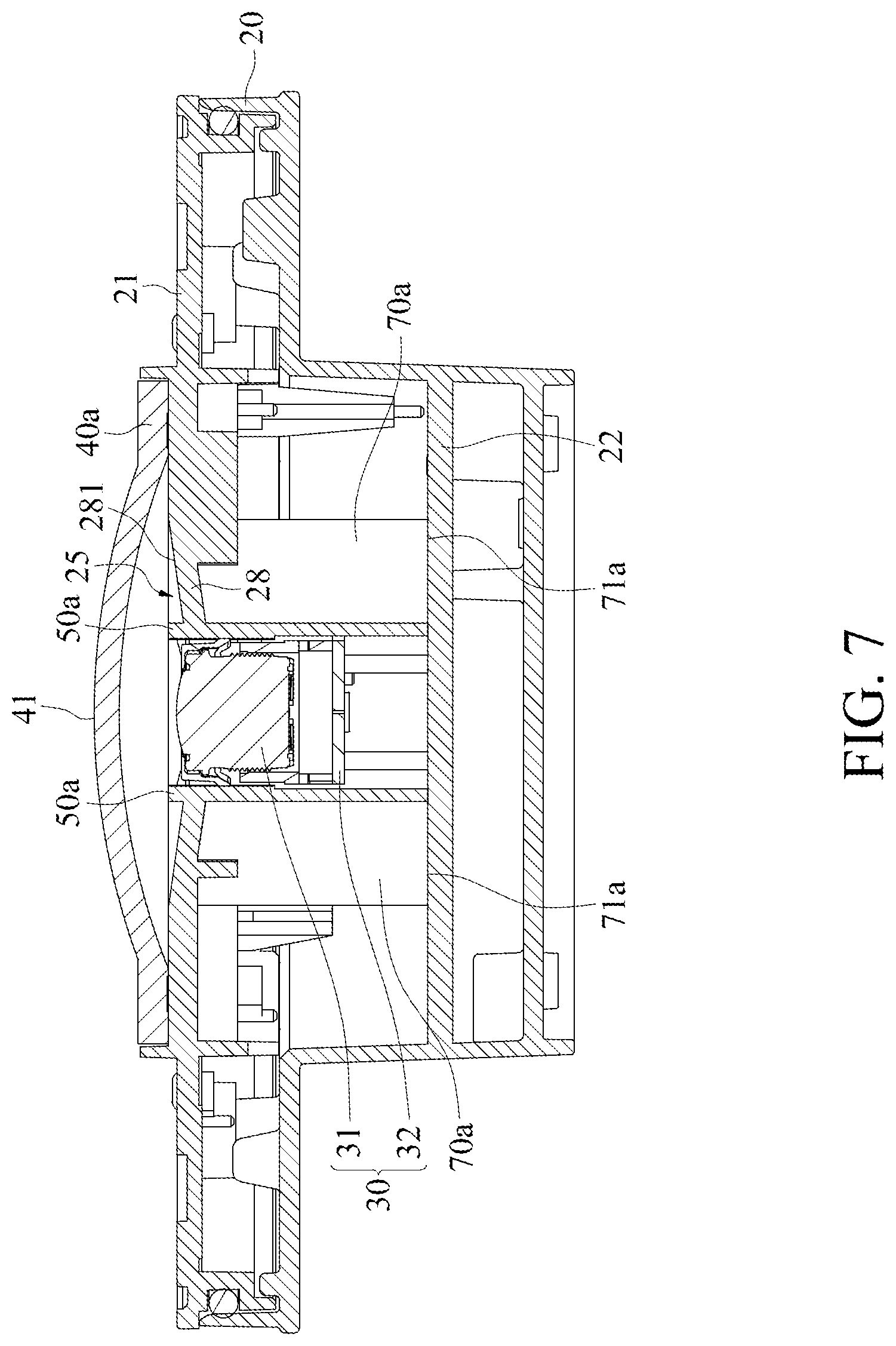 Patent US12326648 Figure 7 – Camera device