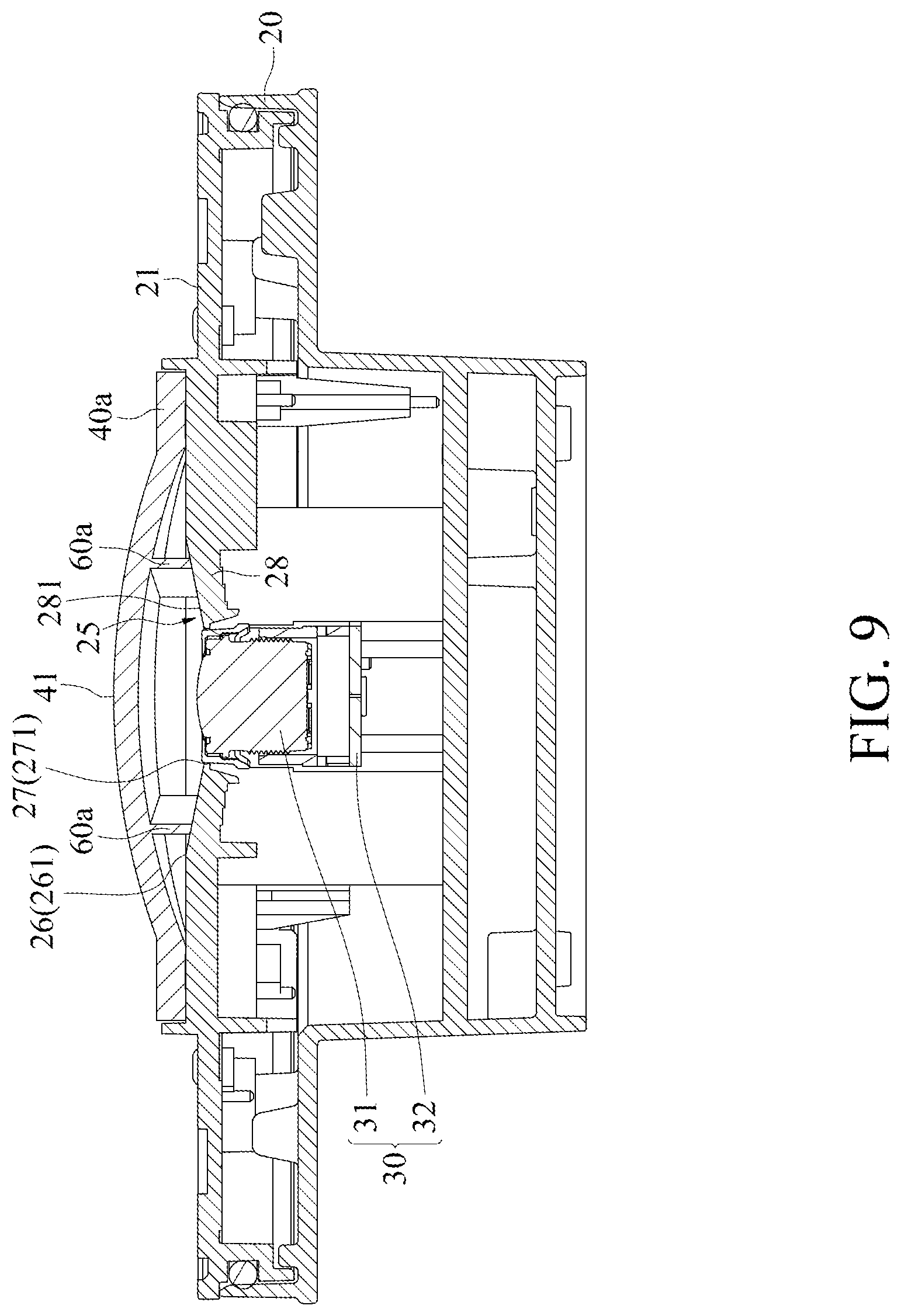 Patent US12326648 Figure 9 – Camera device