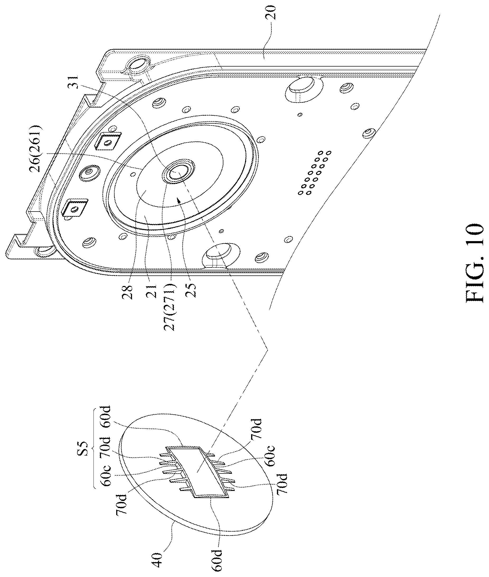 Patent US12326648 Figure 10 – Camera device