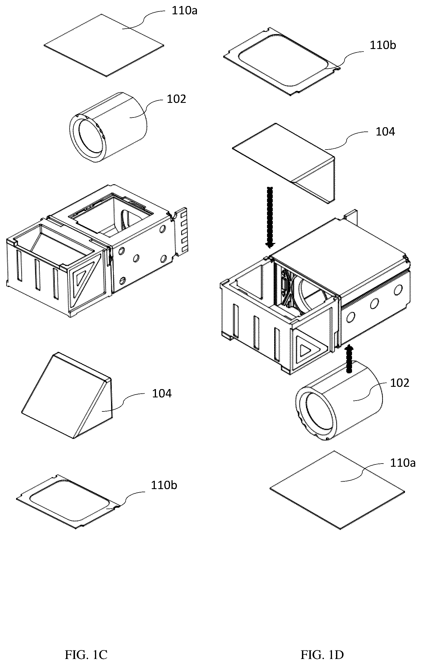 Patent US12326649 Figure 3 – Compact folded camera