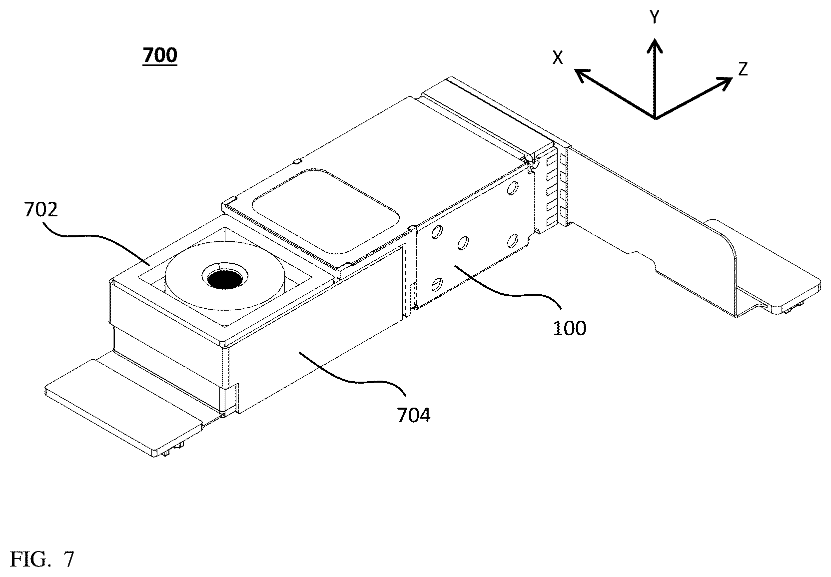 Patent US12326649 Figure 12 – Compact folded camera