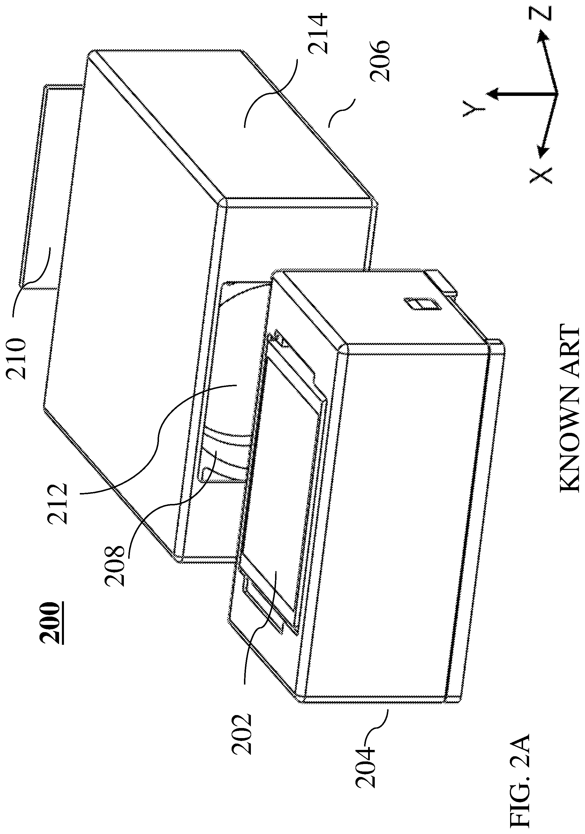 Patent US12326652 Figure 2 – Folded zoom camera module with adaptive aperture