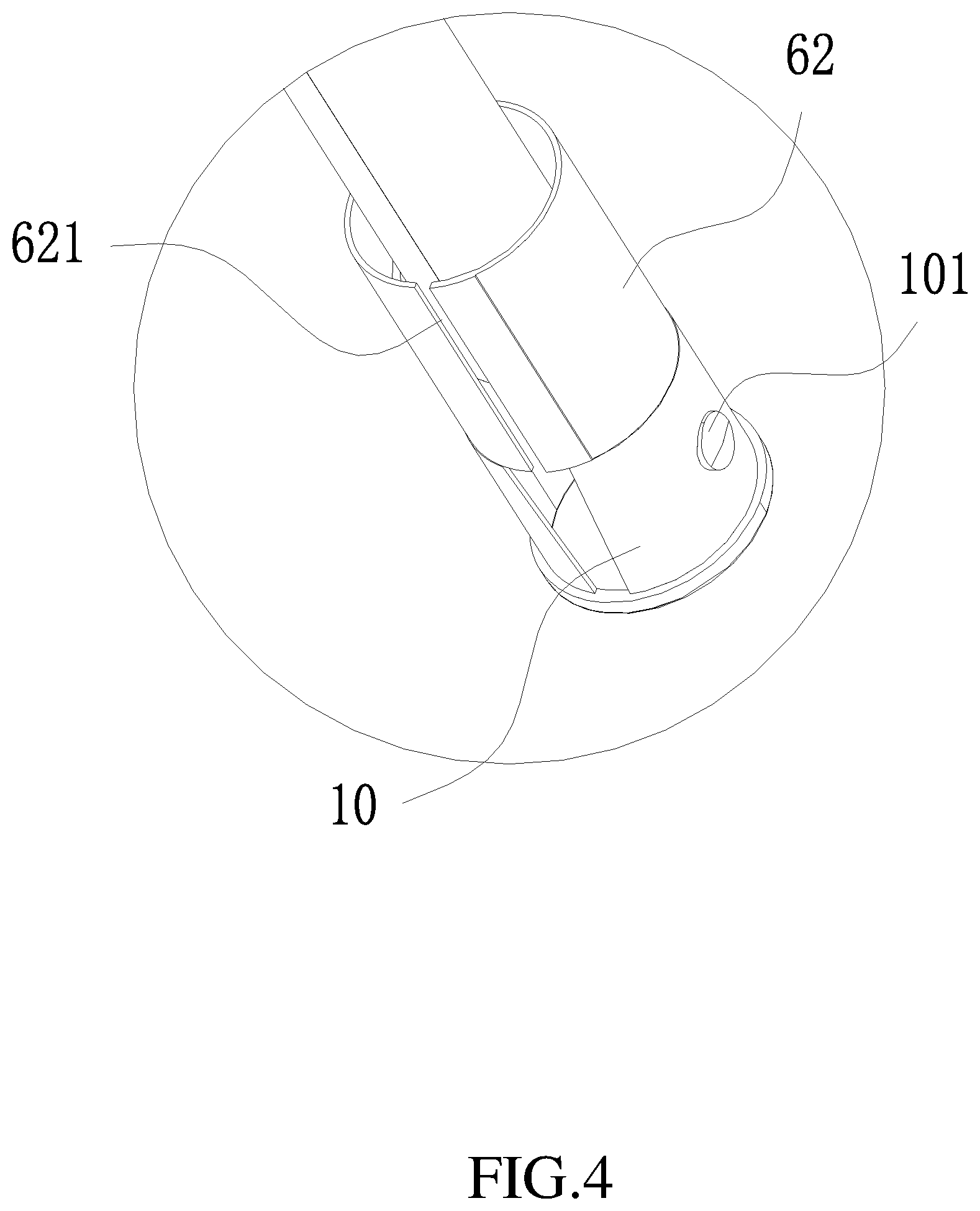 Patent US12326653 Figure 4 – Rapid telescoping support pole