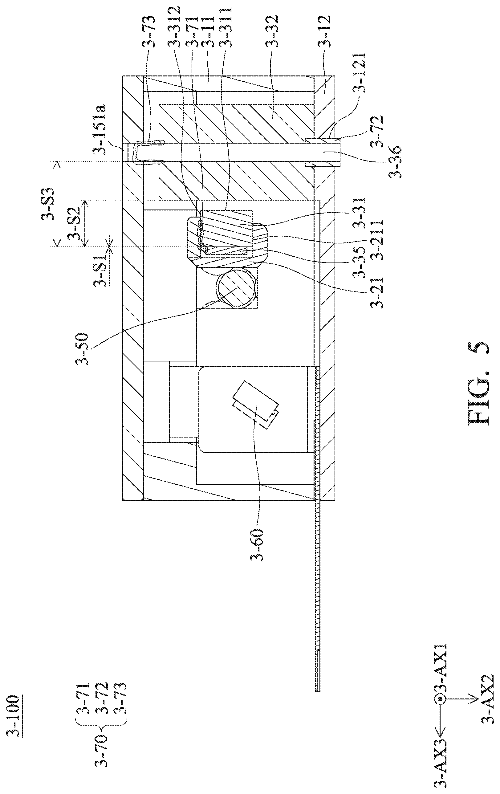Patent US12326654 Figure 5 – Optical element driving mechanism