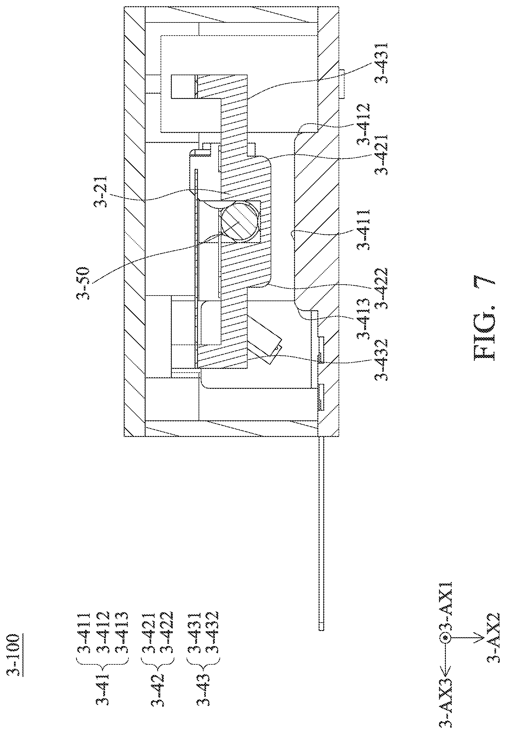 Patent US12326654 Figure 7 – Optical element driving mechanism