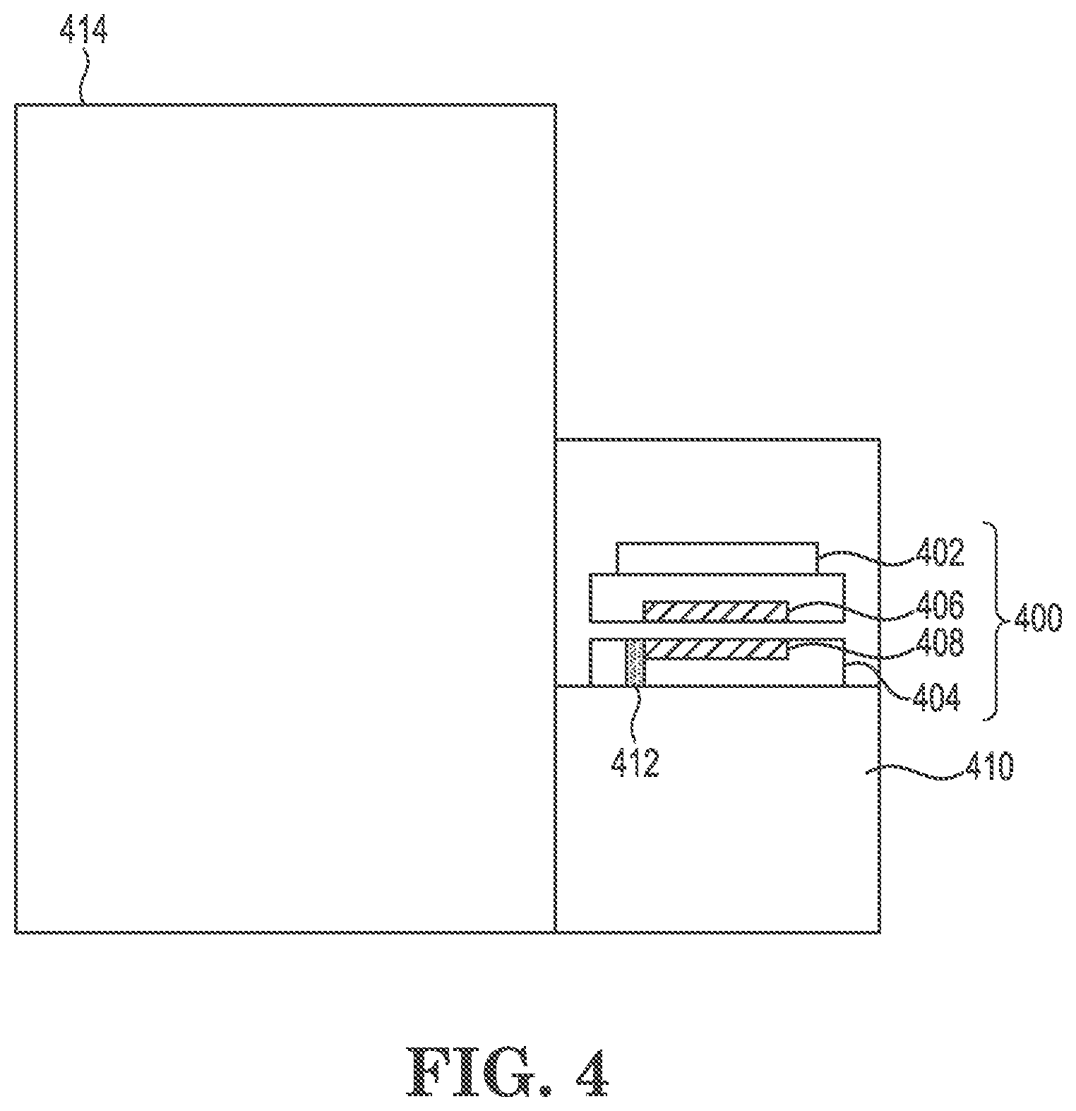 Patent US12326659 Figure 4 – Reticle container having magnetic latching