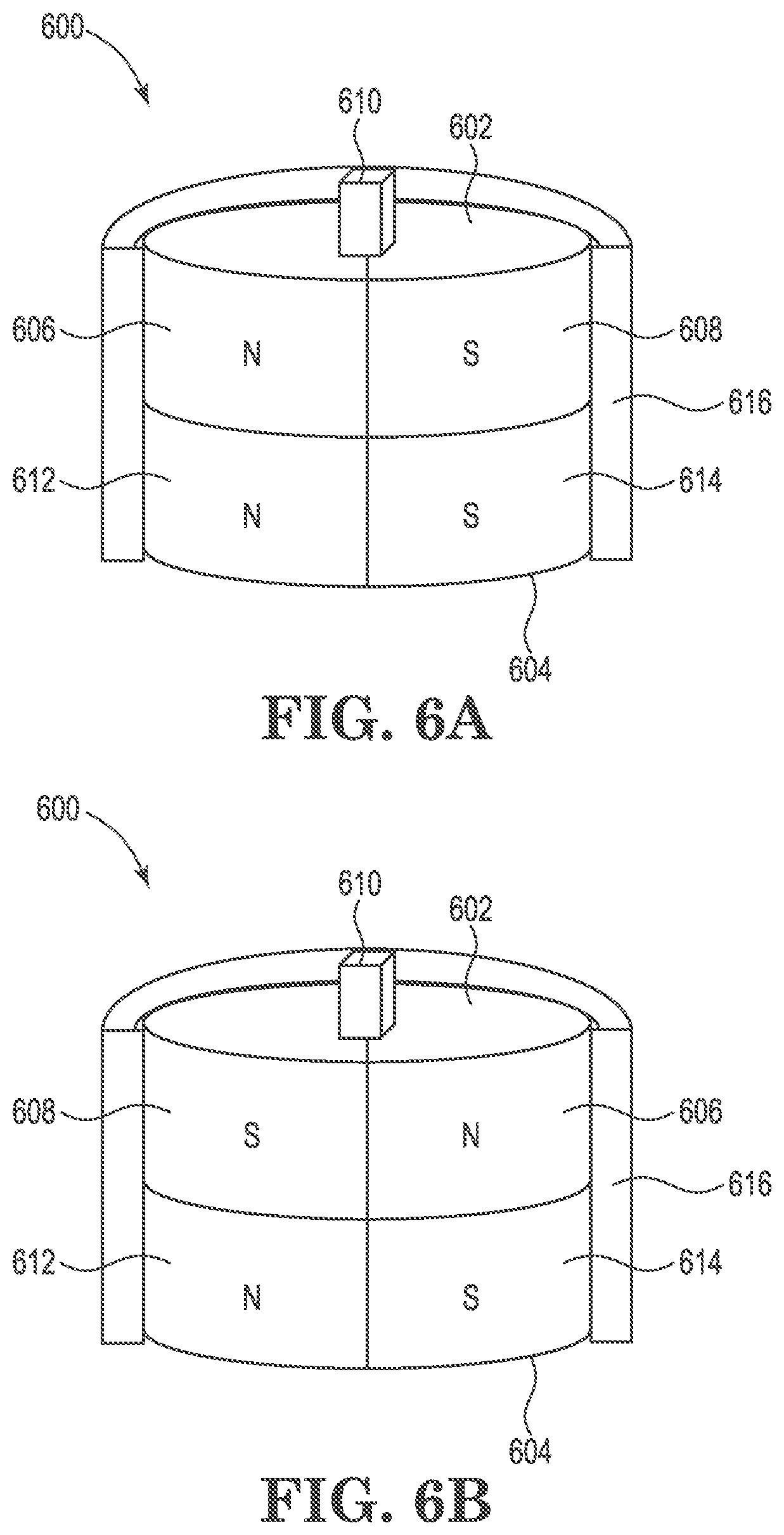 Patent US12326659 Figure 6 – Reticle container having magnetic latching