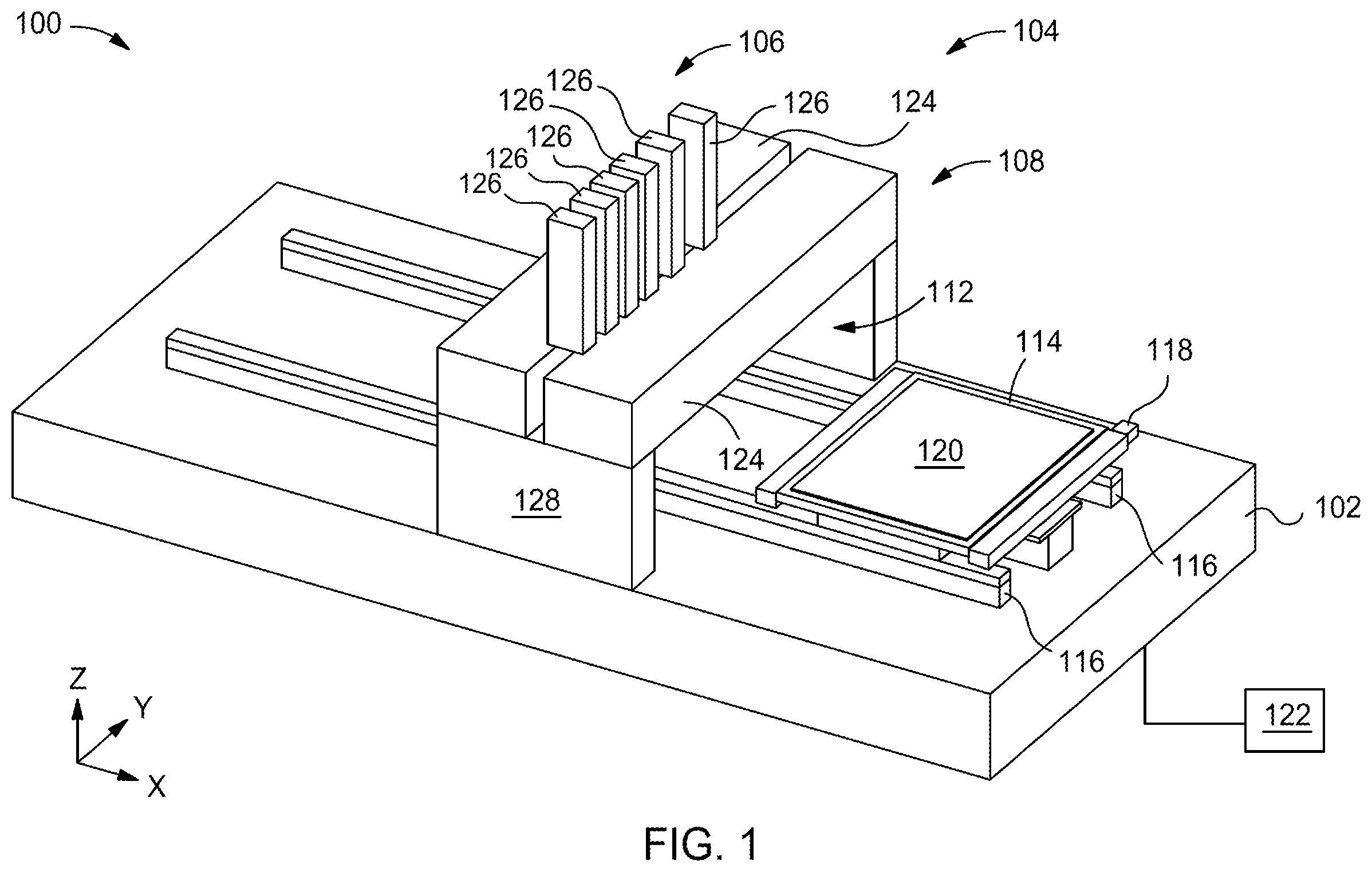 Patent US12326667 Figure 1 – Combination of inline metrology and on tool metrology for advanced packaging