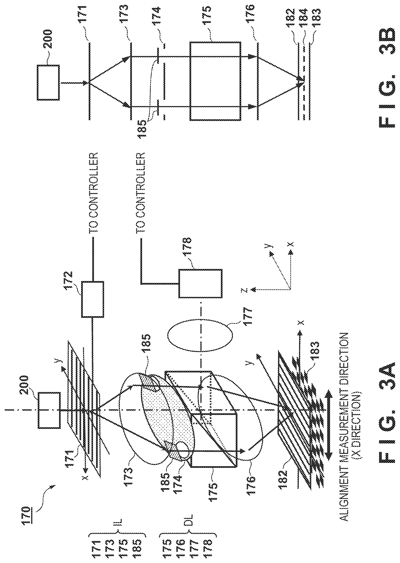 Patent US12326668 Figure 3 – Detection apparatus, lithography apparatus, and article manufacturing method