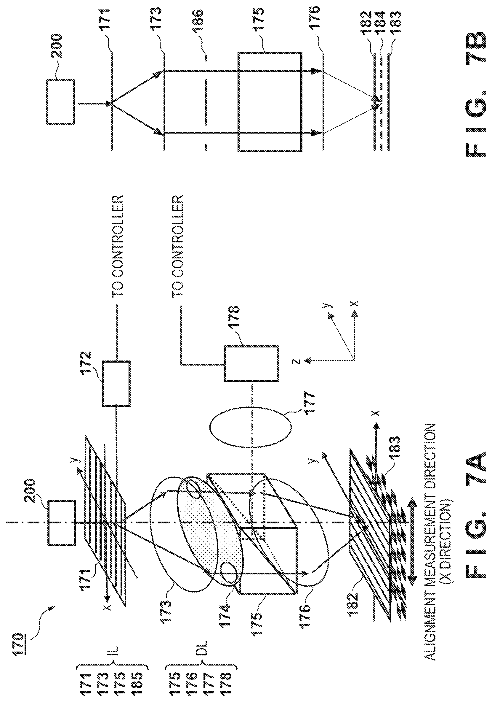 Patent US12326668 Figure 7 – Detection apparatus, lithography apparatus, and article manufacturing method