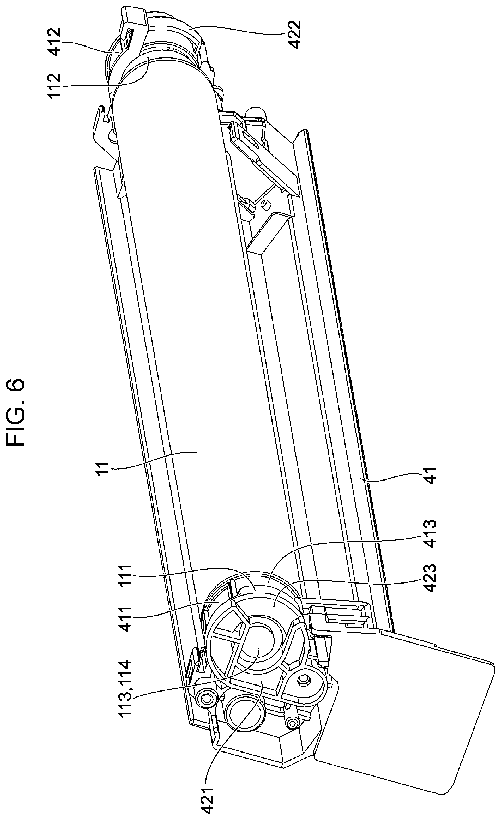 Patent US12326671 Figure 6 – Image carrier unit and image forming apparatus
