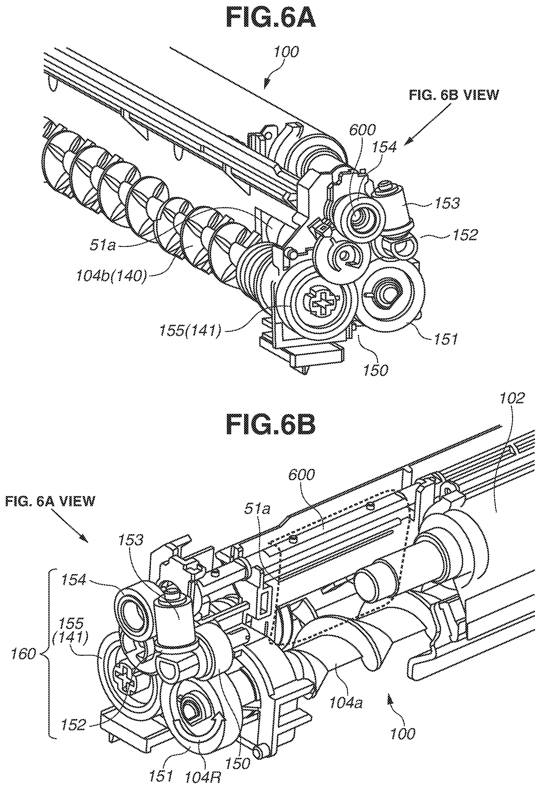 Patent US12326674 Figure 6 – Developing device and method of agitating initial developer inside developing device