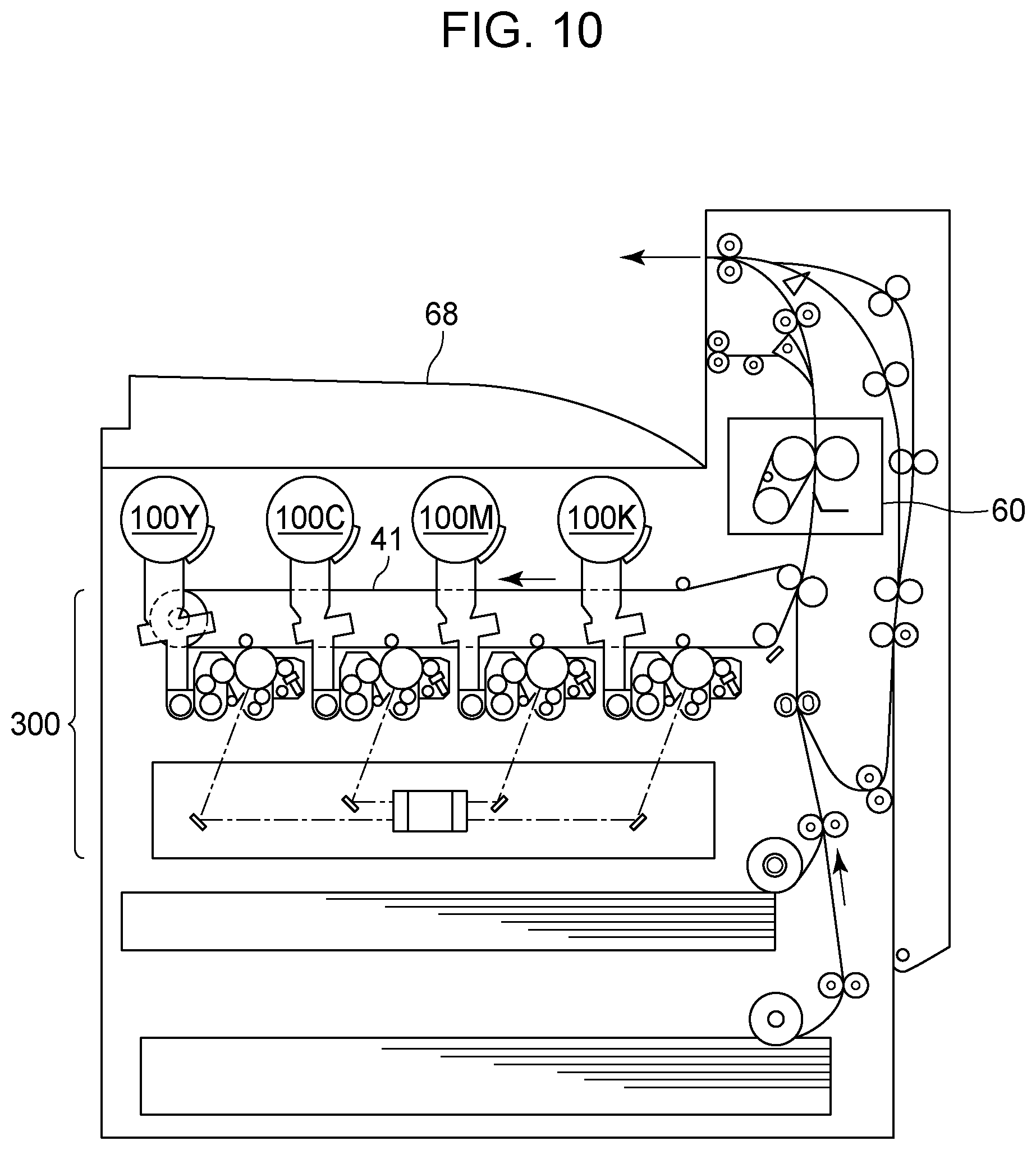 Patent US12326676 Figure 10 – Image forming apparatus