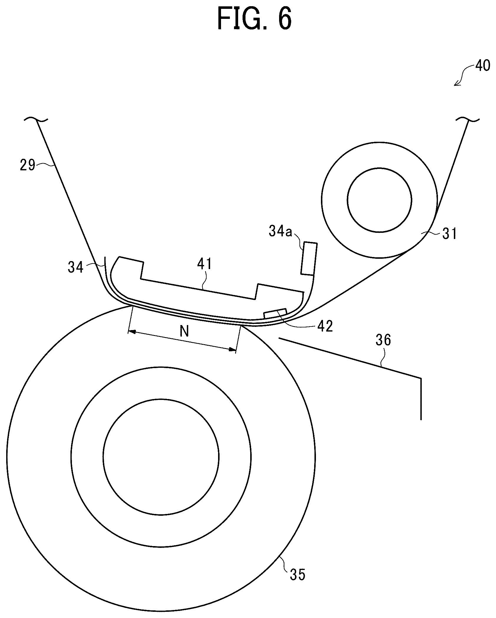 Patent US12326680 Figure 6 – Fixing device and image forming apparatus incorporating the same