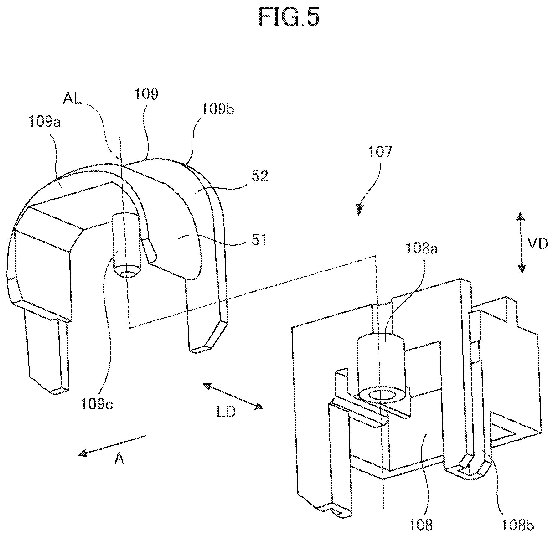 Patent US12326681 Figure 5 – Heating apparatus, fixing unit, and image forming apparatus