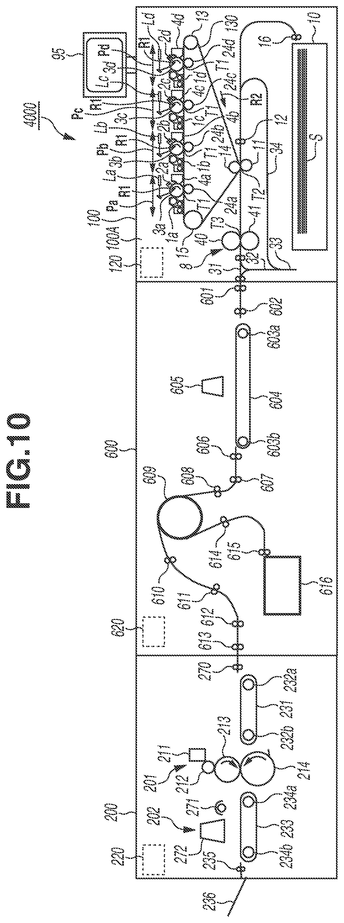 Patent US12326684 Figure 10 – Image forming system