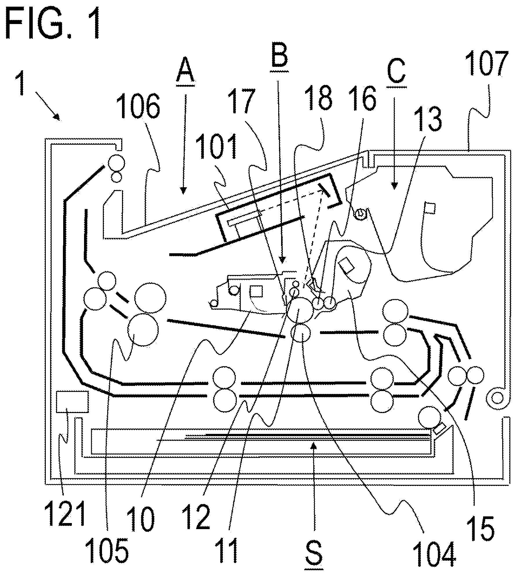 Patent US12326685 Figure 1 – Image forming apparatus