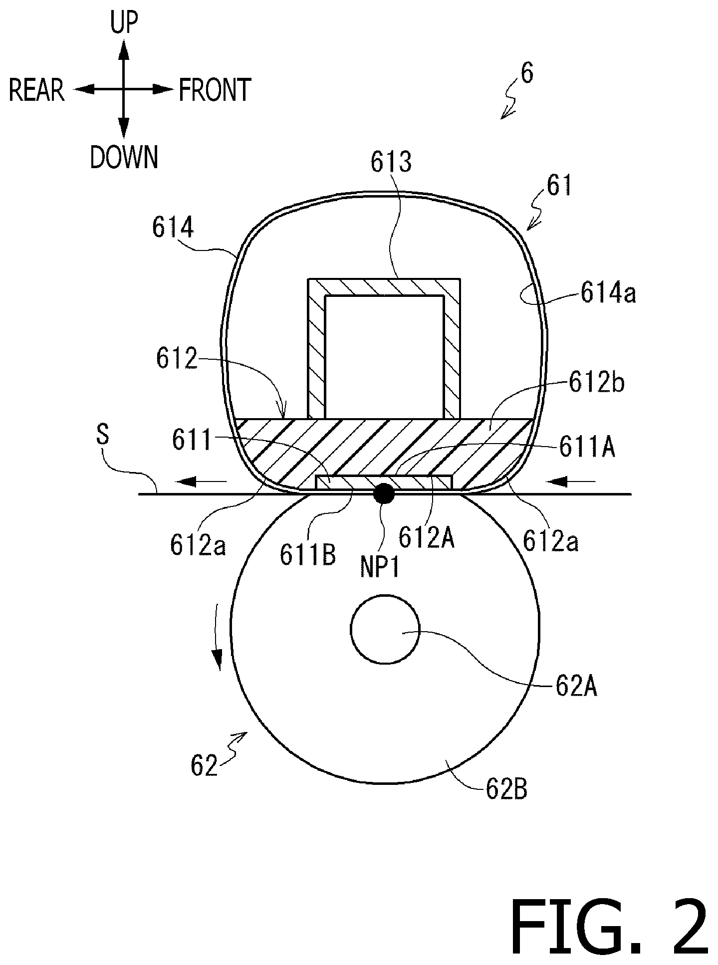 Patent US12326687 Figure 2 – Image forming apparatus