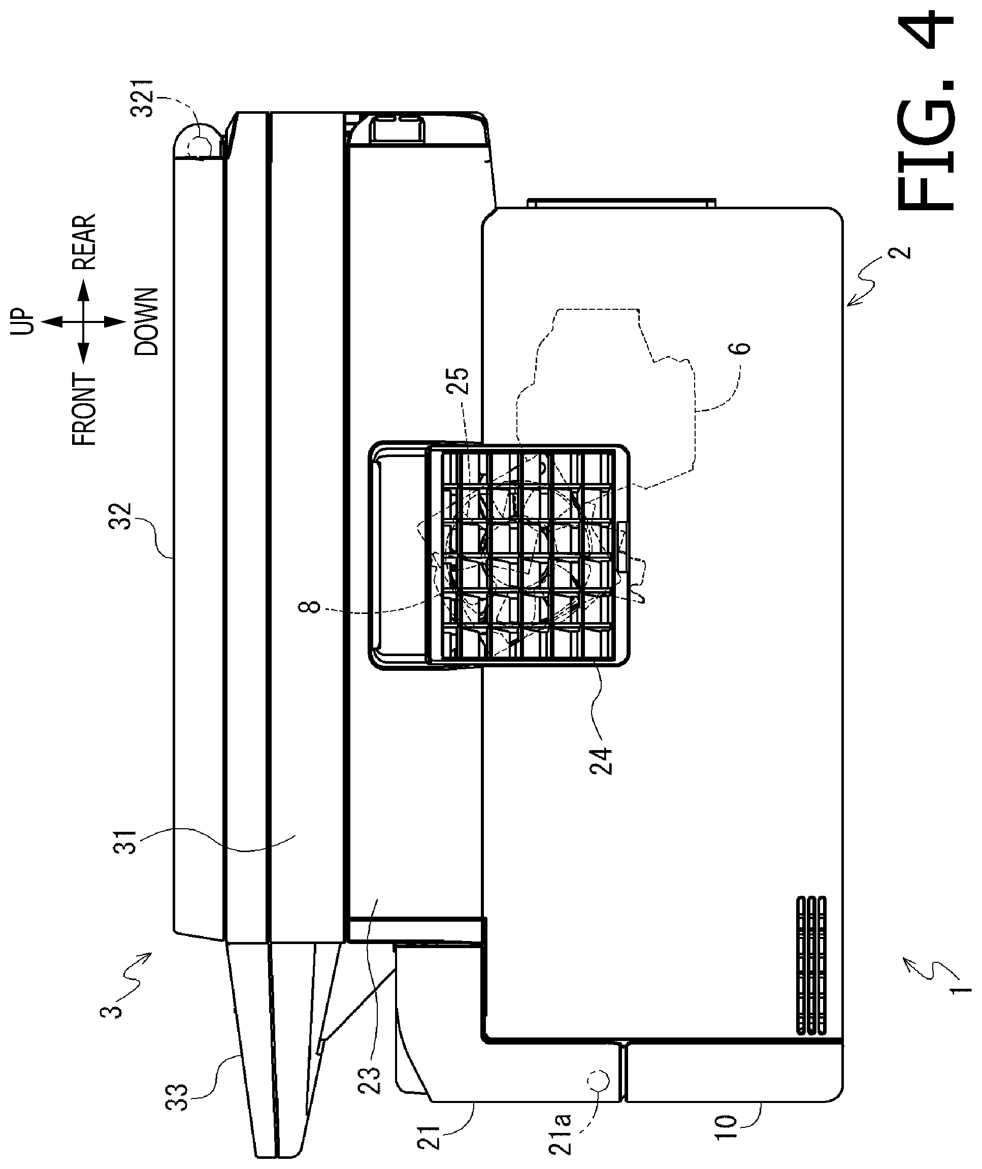 Patent US12326687 Figure 4 – Image forming apparatus