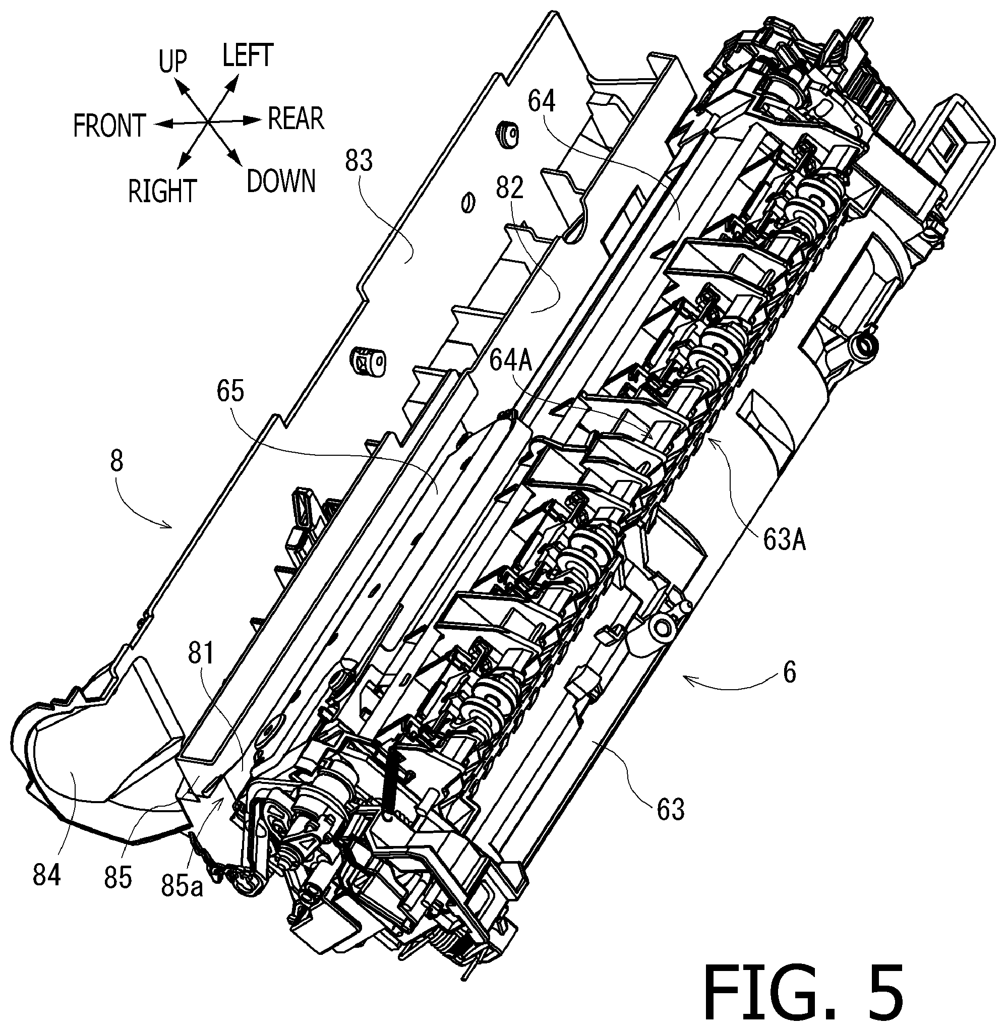 Patent US12326687 Figure 5 – Image forming apparatus
